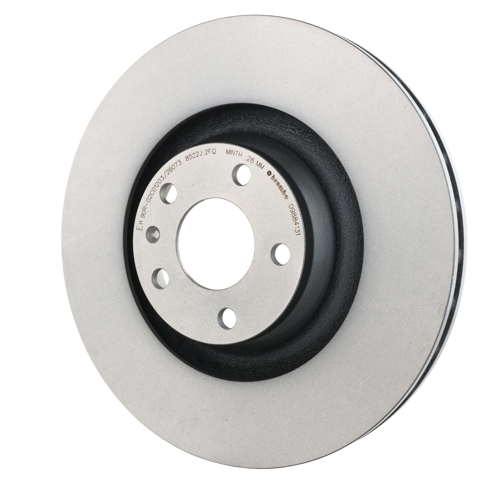 PRIME UV Coated Front Disc Brake Rotor - 09.8841.31_09