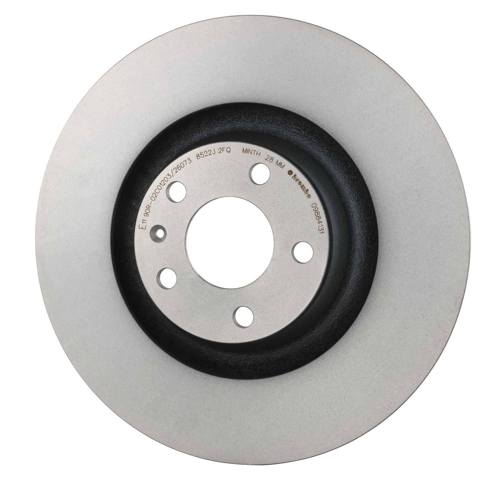 PRIME UV Coated Front Disc Brake Rotor - 09.8841.31_08