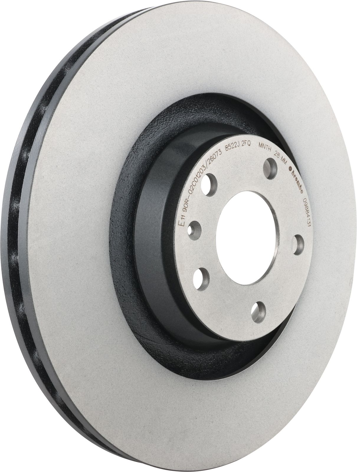 PRIME UV Coated Front Disc Brake Rotor - 09.8841.31_01