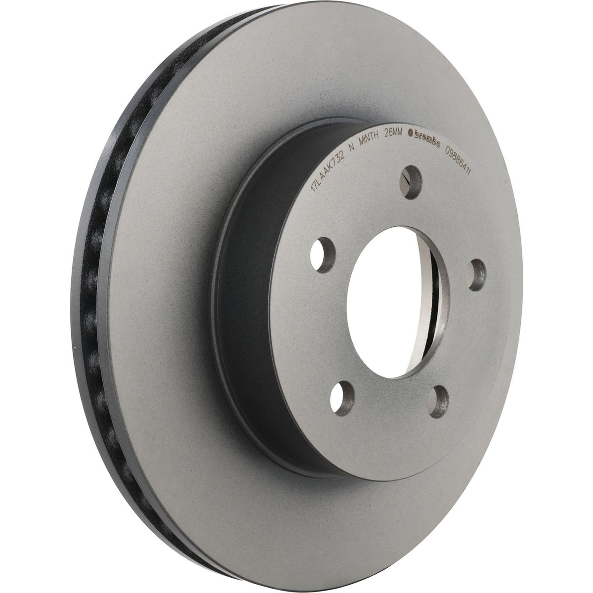PRIME UV Coated Front Disc Brake Rotor - 09.8864.11_26