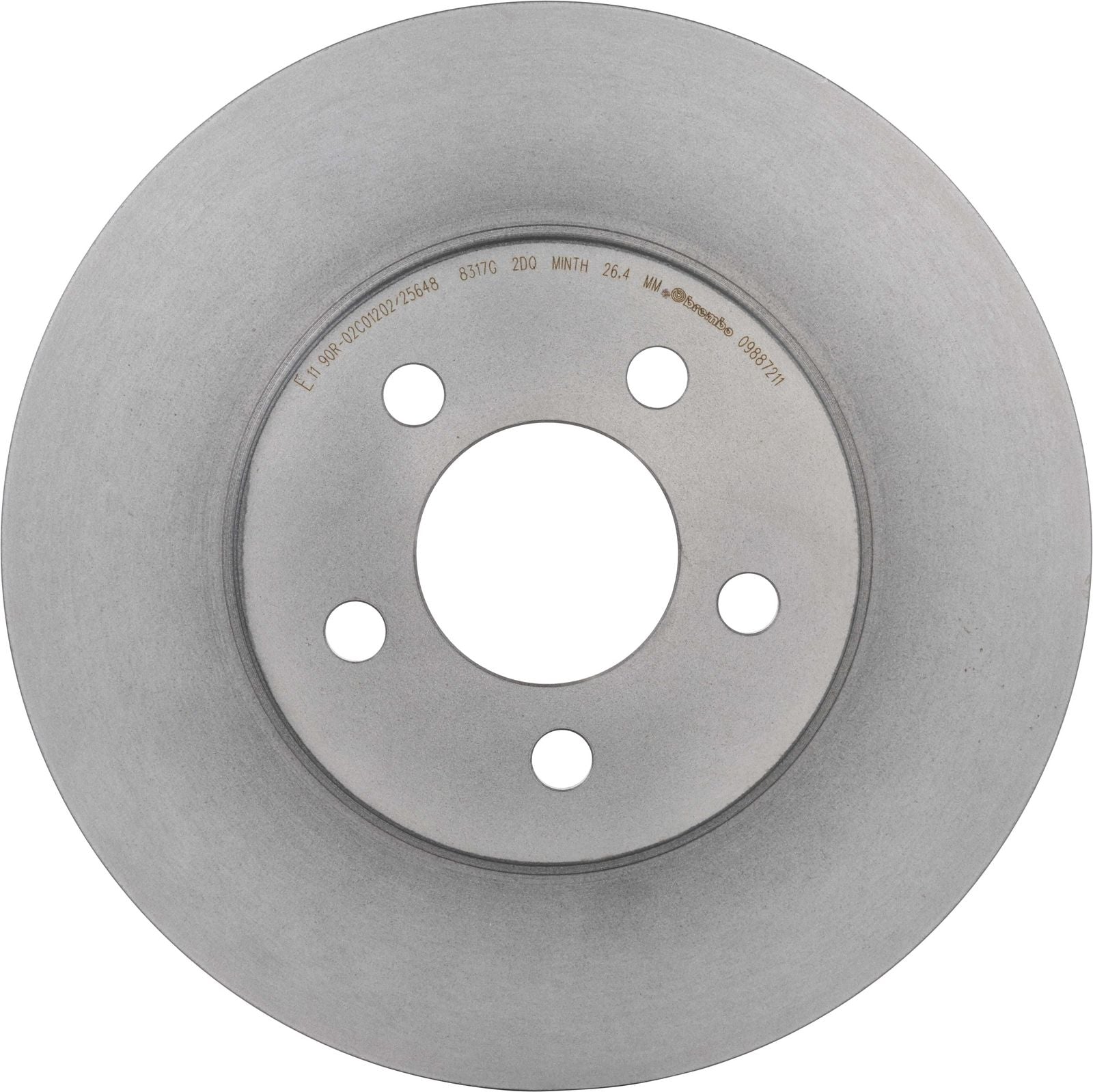 PRIME UV Coated Front Disc Brake Rotor - 09.8872.11_03