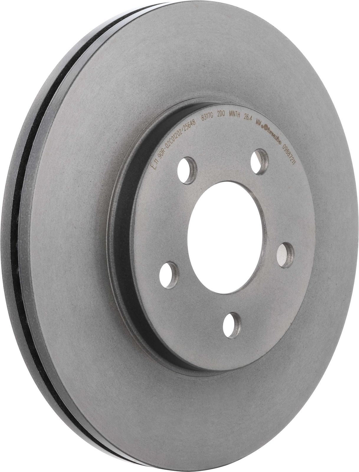 PRIME UV Coated Front Disc Brake Rotor - 09.8872.11_01