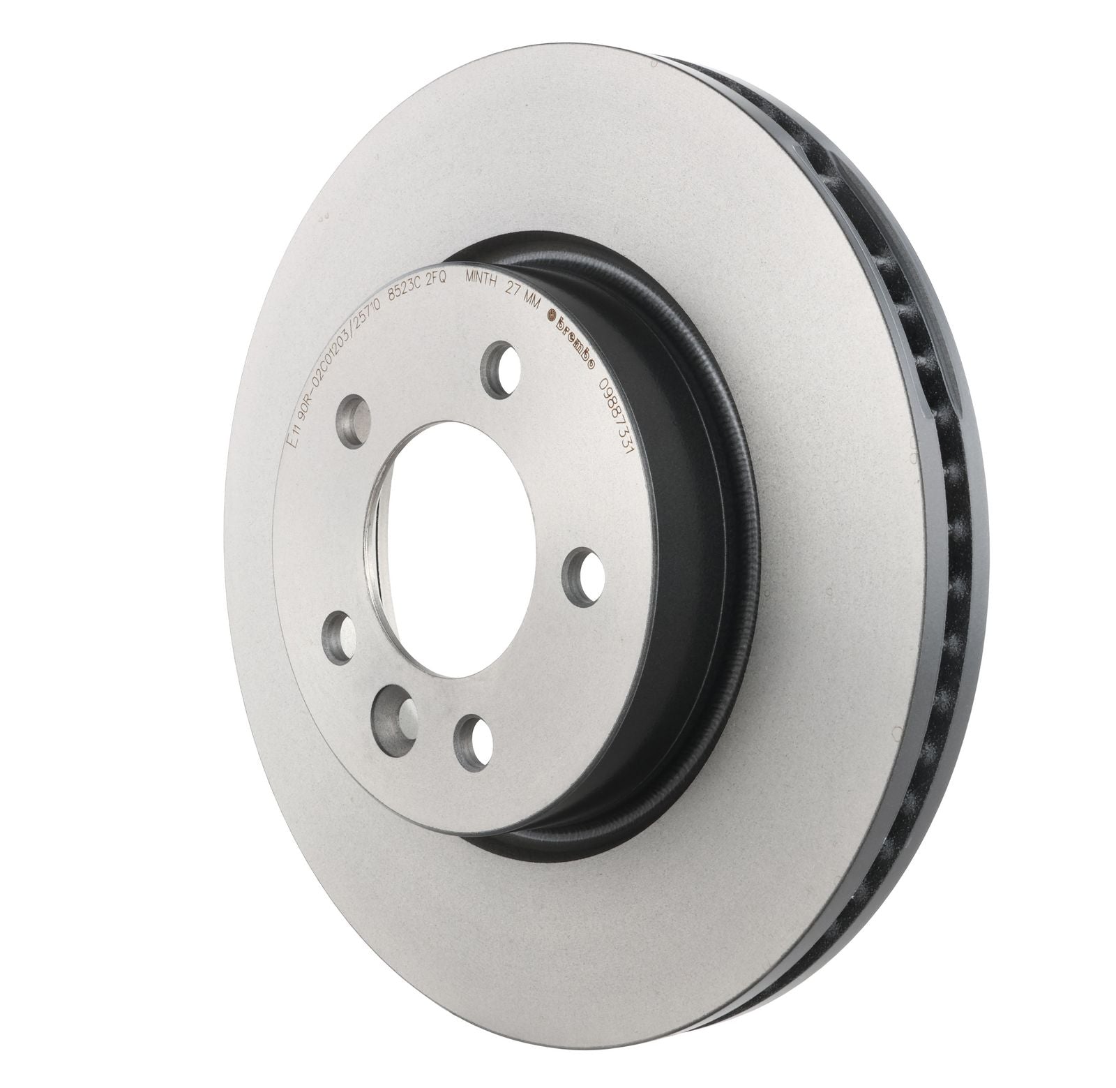 PRIME UV Coated Front Disc Brake Rotor - 09.8873.31_10