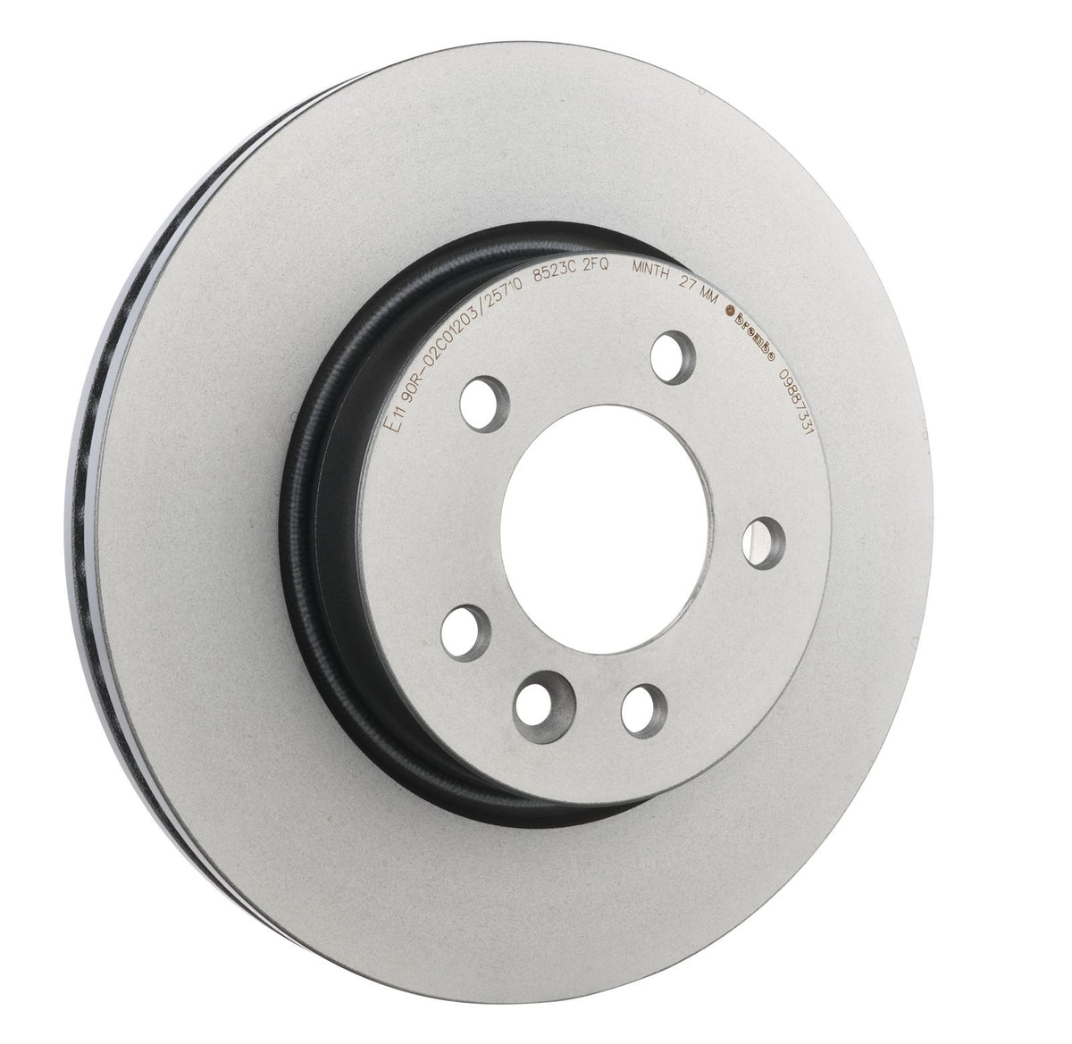 PRIME UV Coated Front Disc Brake Rotor - 09.8873.31_29