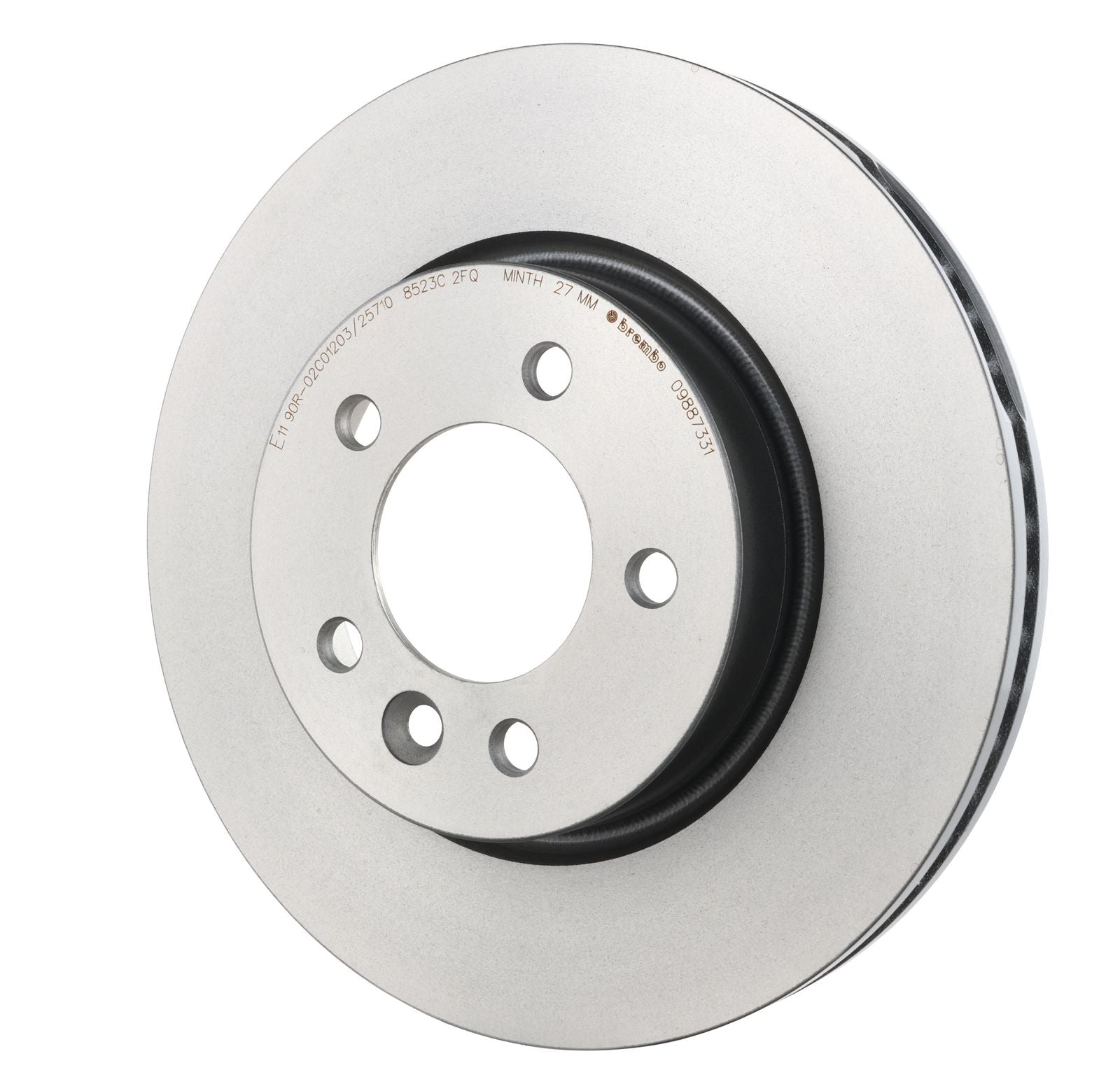 PRIME UV Coated Front Disc Brake Rotor - 09.8873.31_09