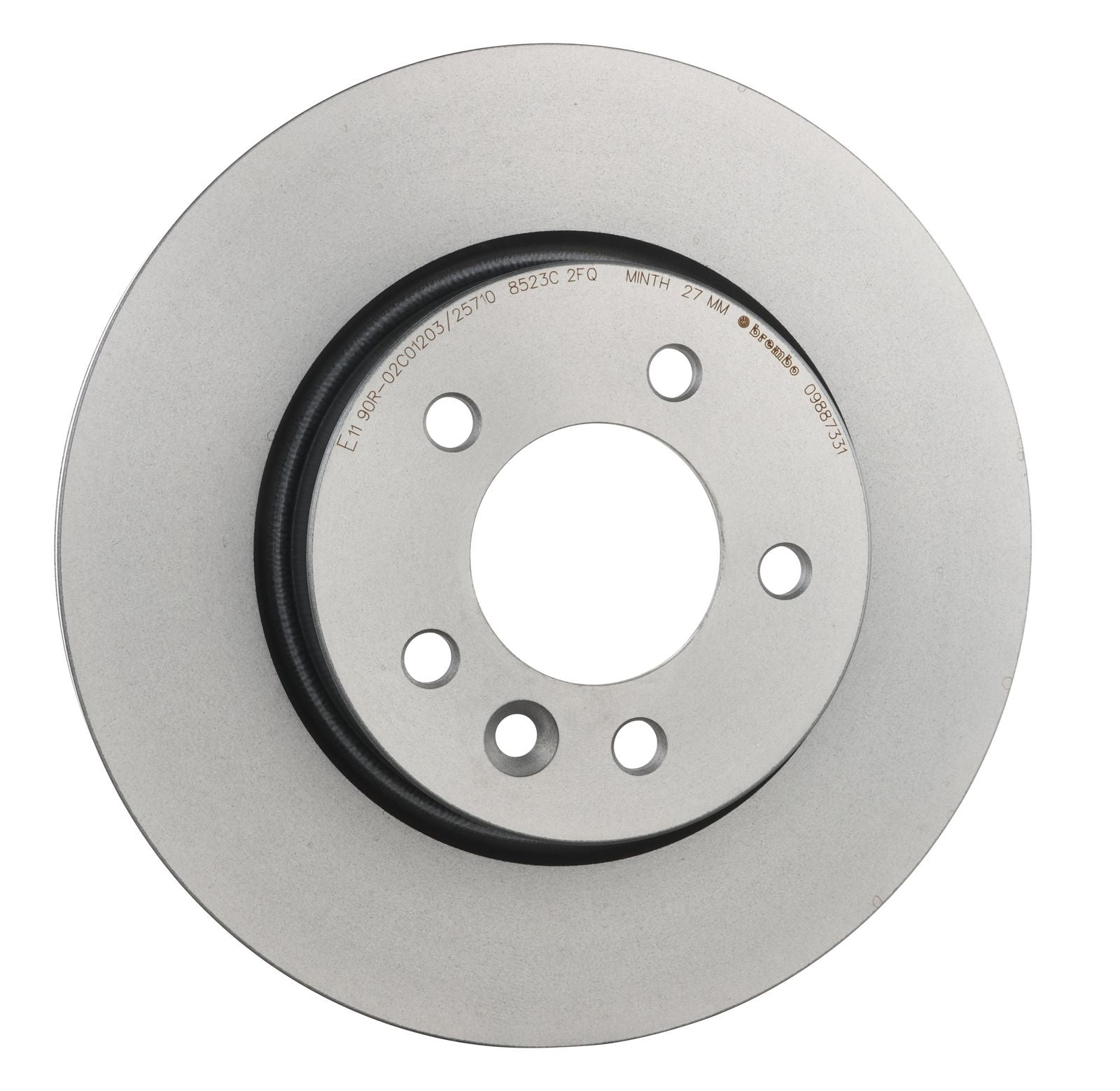 PRIME UV Coated Front Disc Brake Rotor - 09.8873.31_30