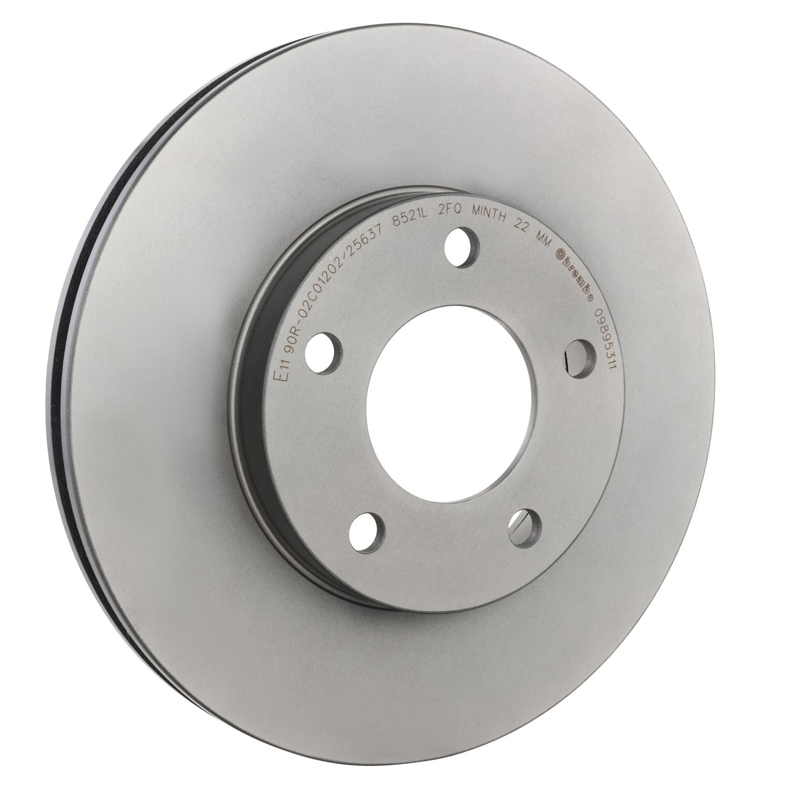 PRIME UV Coated Front Disc Brake Rotor - 09.8953.11_29