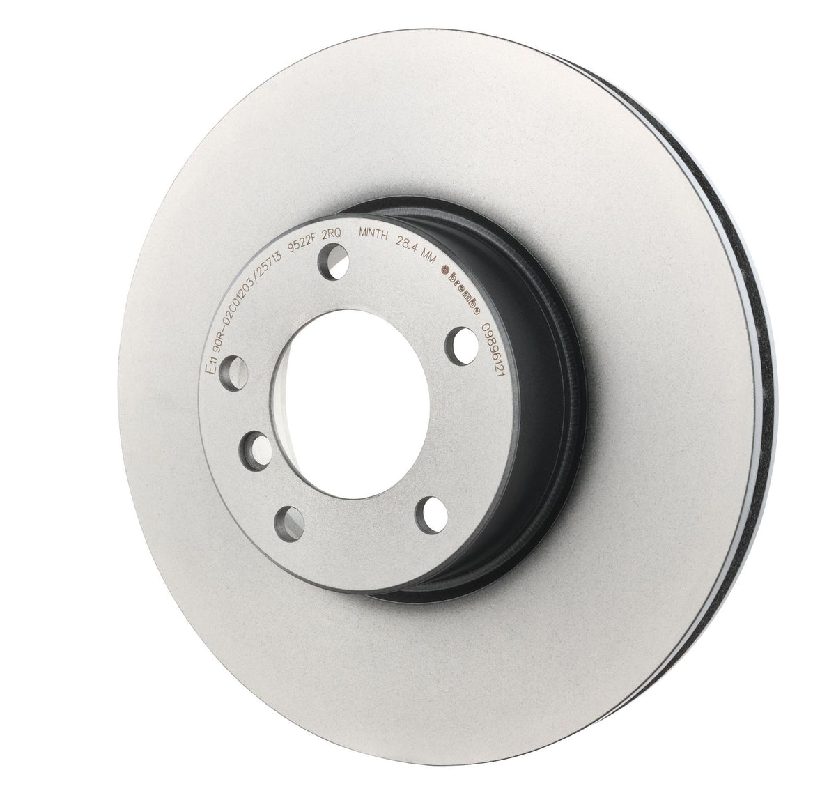 PRIME UV Coated Front Disc Brake Rotor - 09.8961.21_09