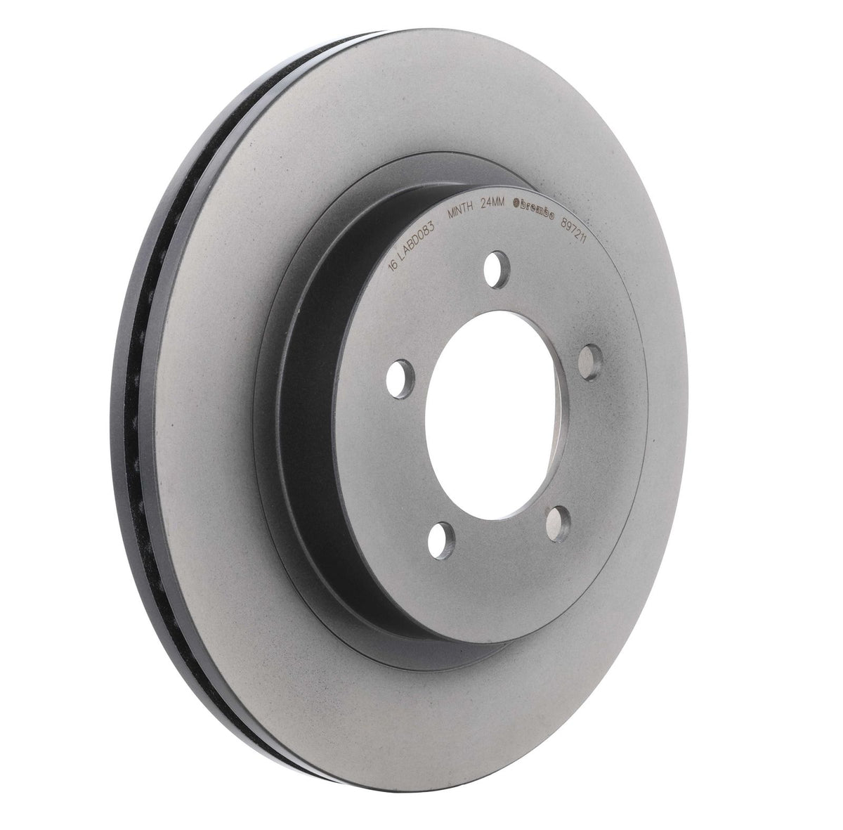 PRIME UV Coated Front Disc Brake Rotor - 09.8972.11_27