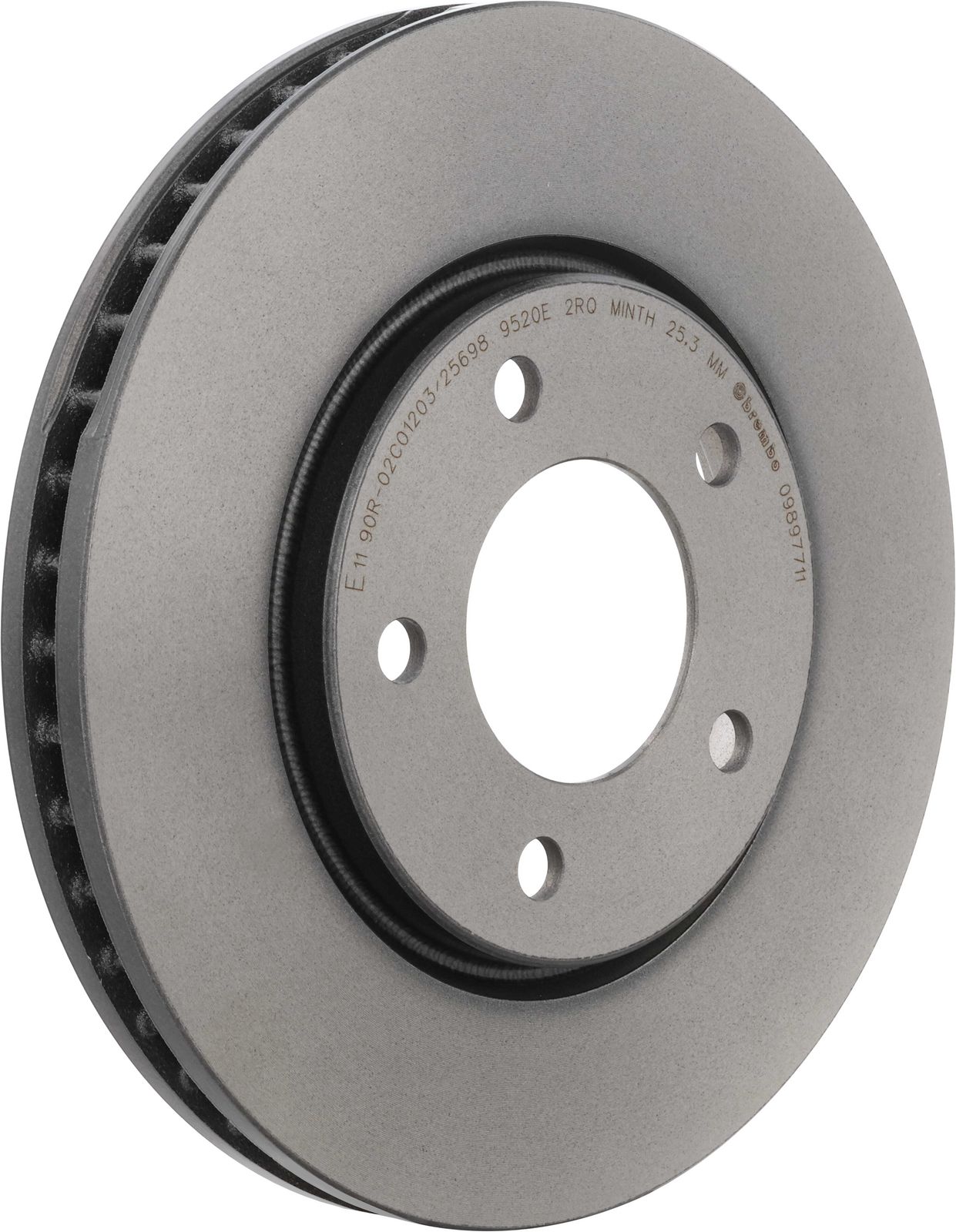 PRIME UV Coated Front Disc Brake Rotor - 09.8977.11_01