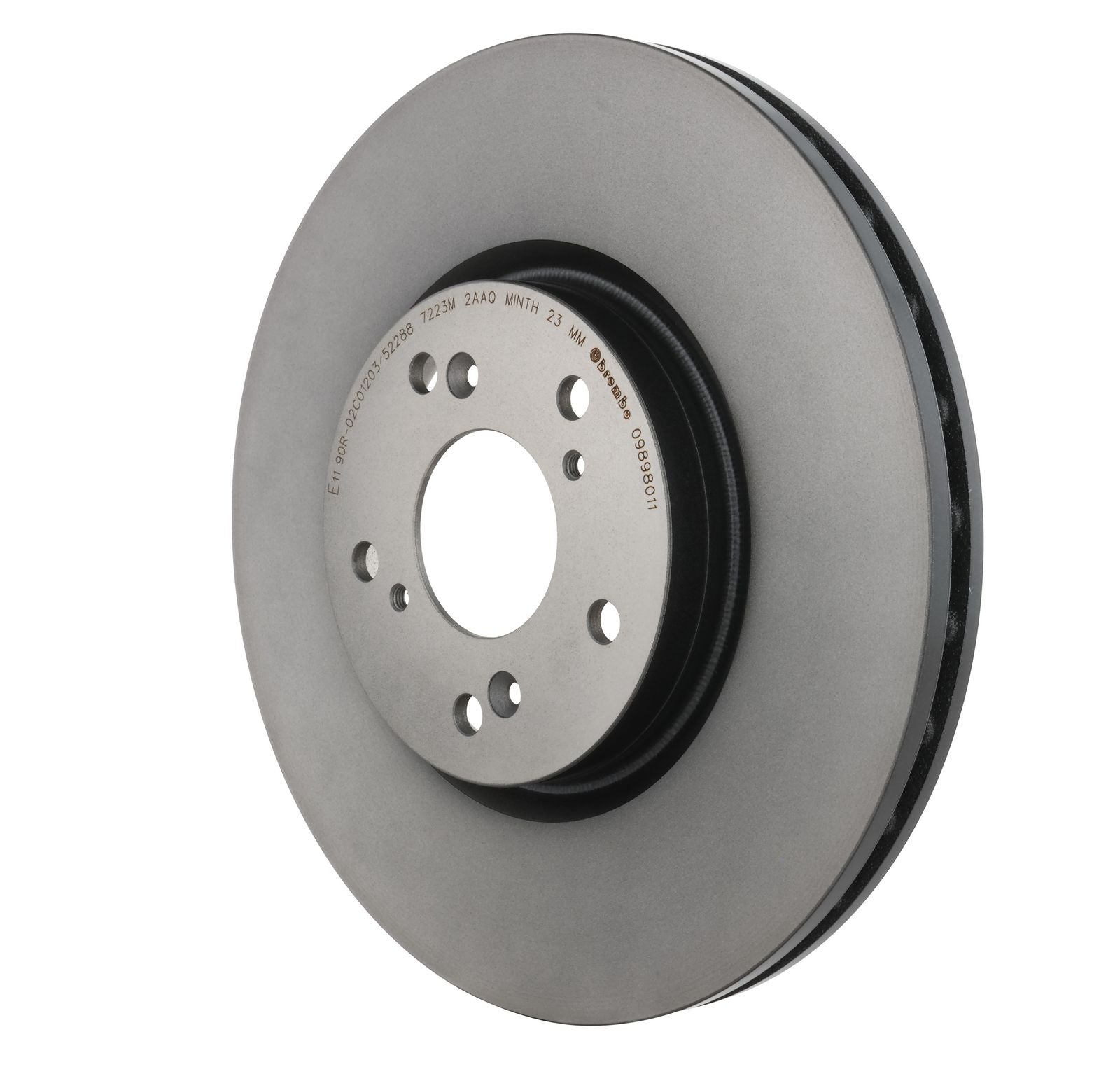 PRIME UV Coated Front Disc Brake Rotor - 09.8980.11_09