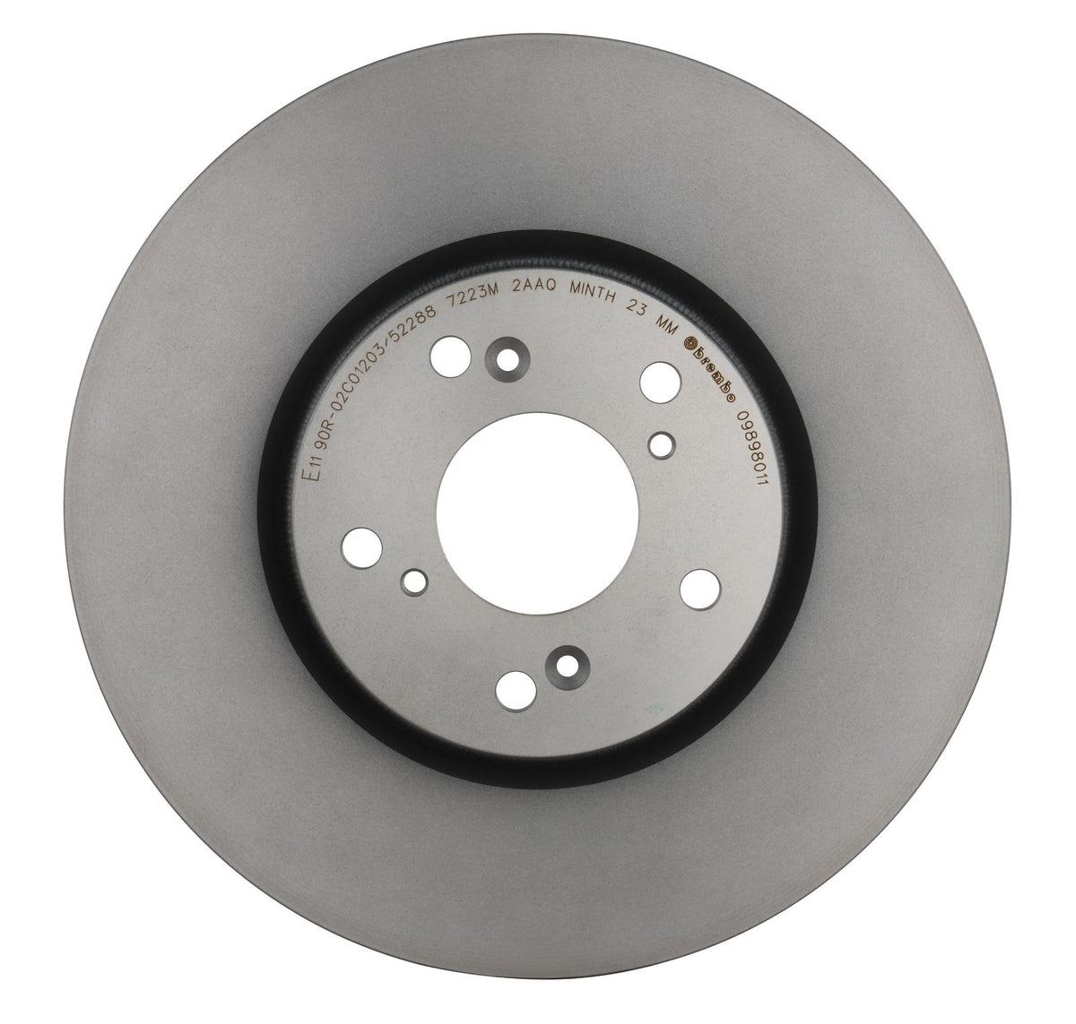 PRIME UV Coated Front Disc Brake Rotor - 09.8980.11_06