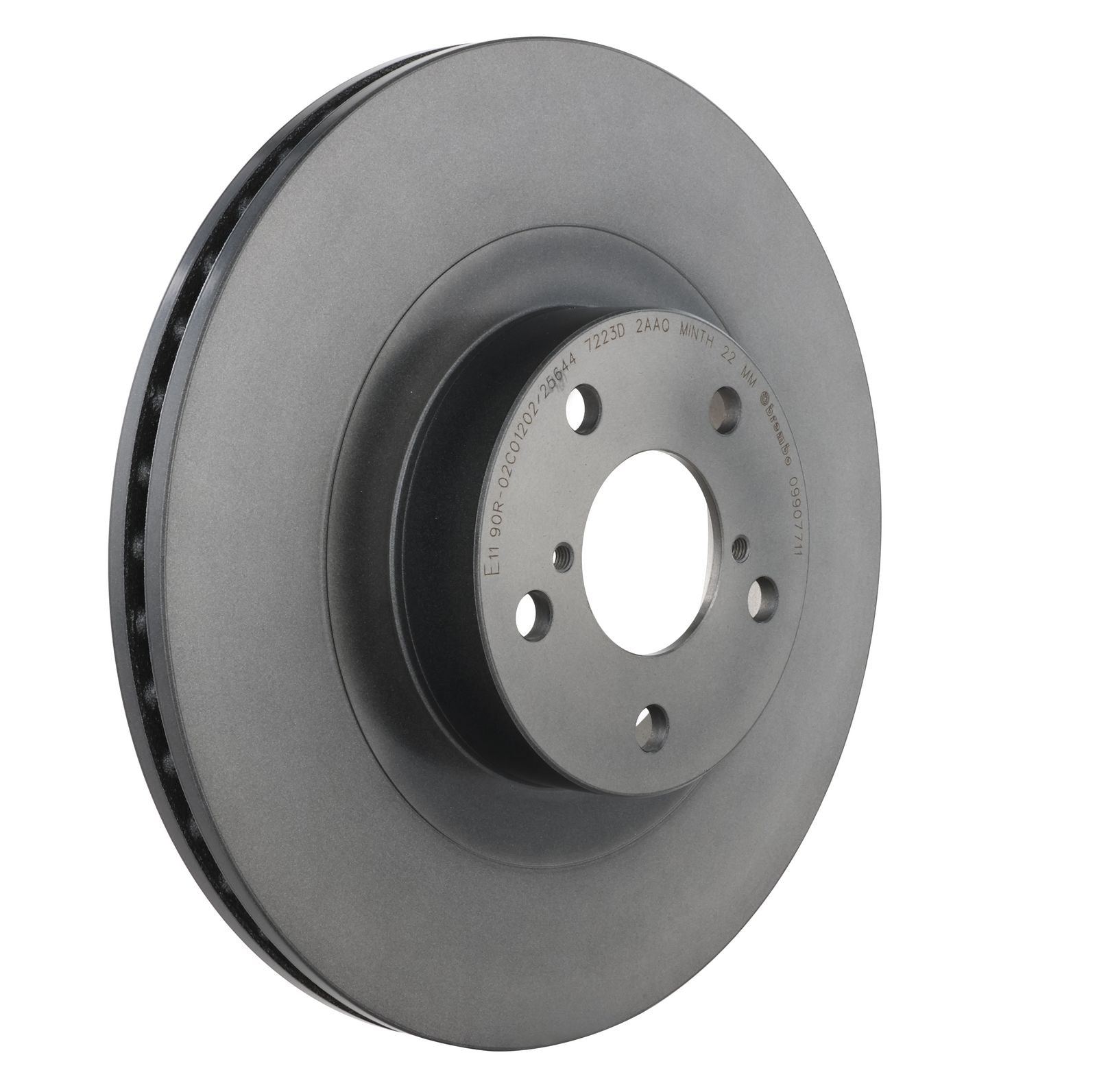 PRIME UV Coated Front Disc Brake Rotor - 09.9077.11_27