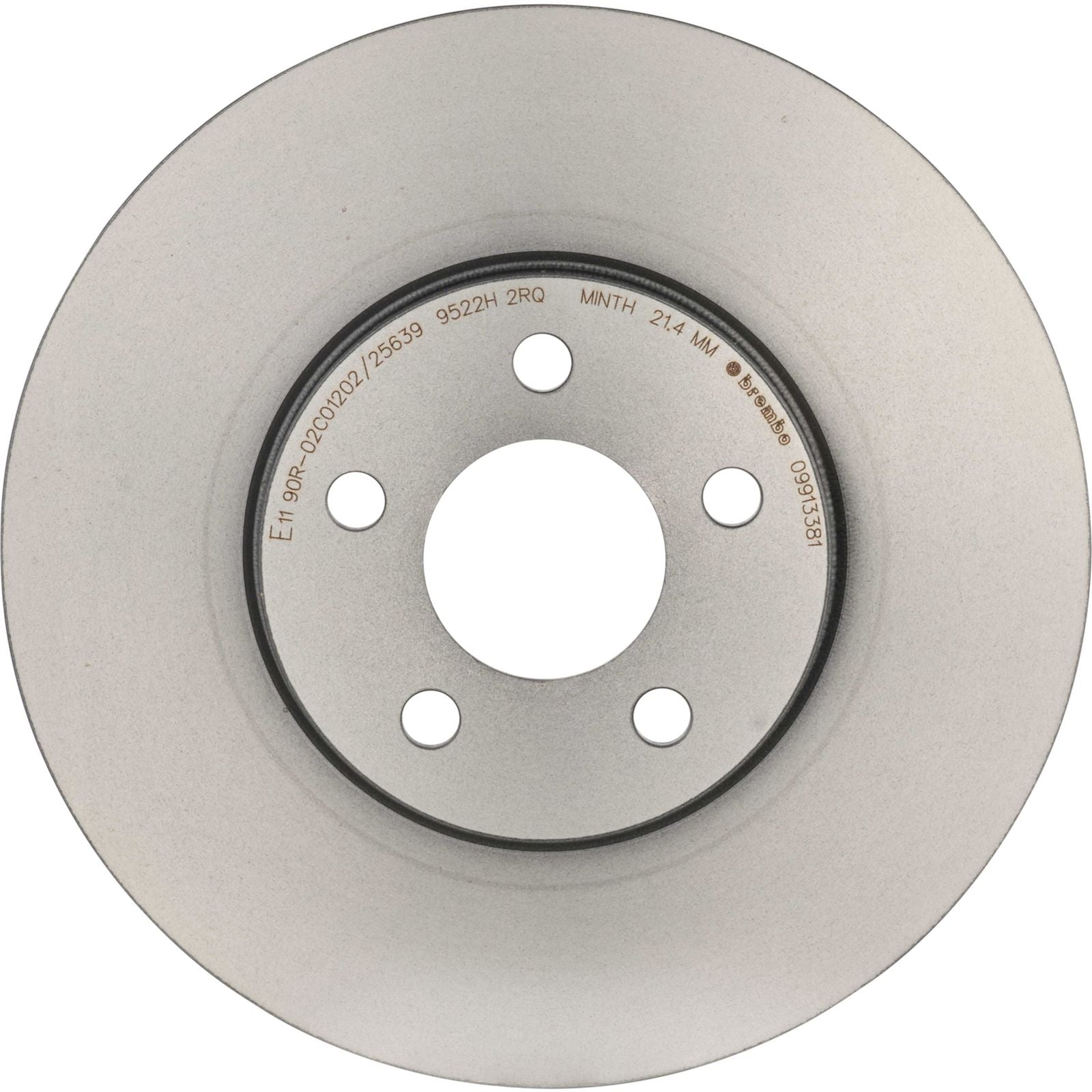 PRIME UV Coated Front Disc Brake Rotor - 09.9133.81_03