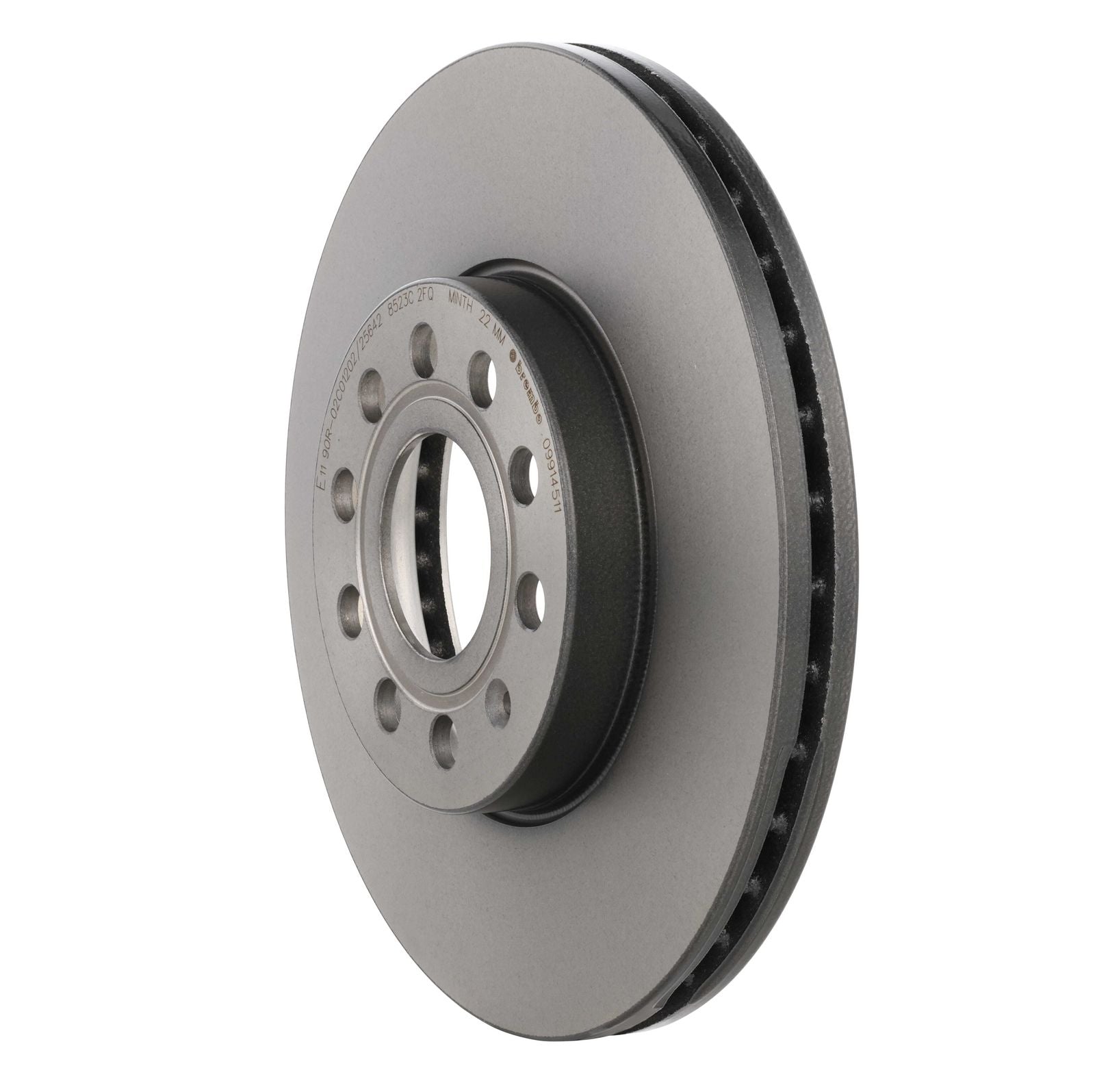 PRIME UV Coated Front Disc Brake Rotor - 09.9145.11_11