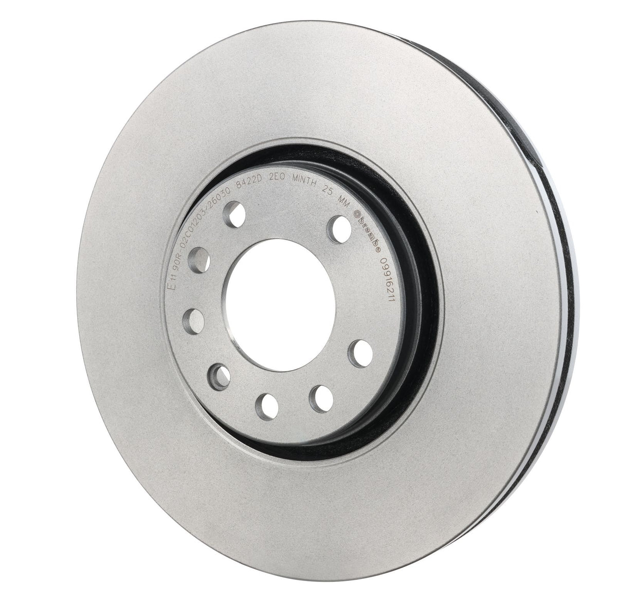 PRIME UV Coated Front Disc Brake Rotor - 09.9162.11_09
