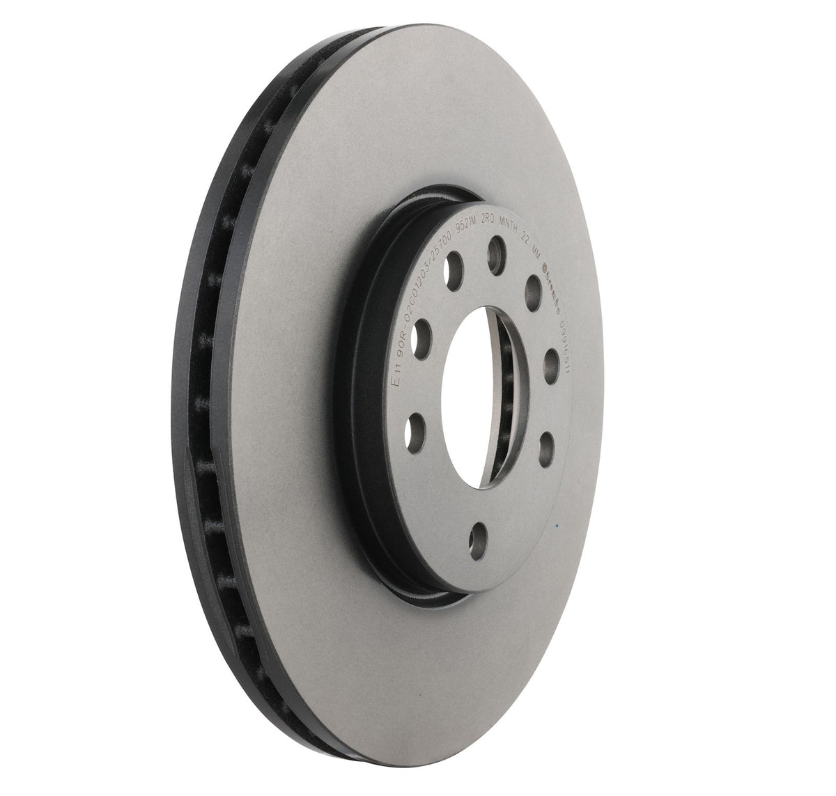 PRIME UV Coated Front Disc Brake Rotor - 09.9165.11_26