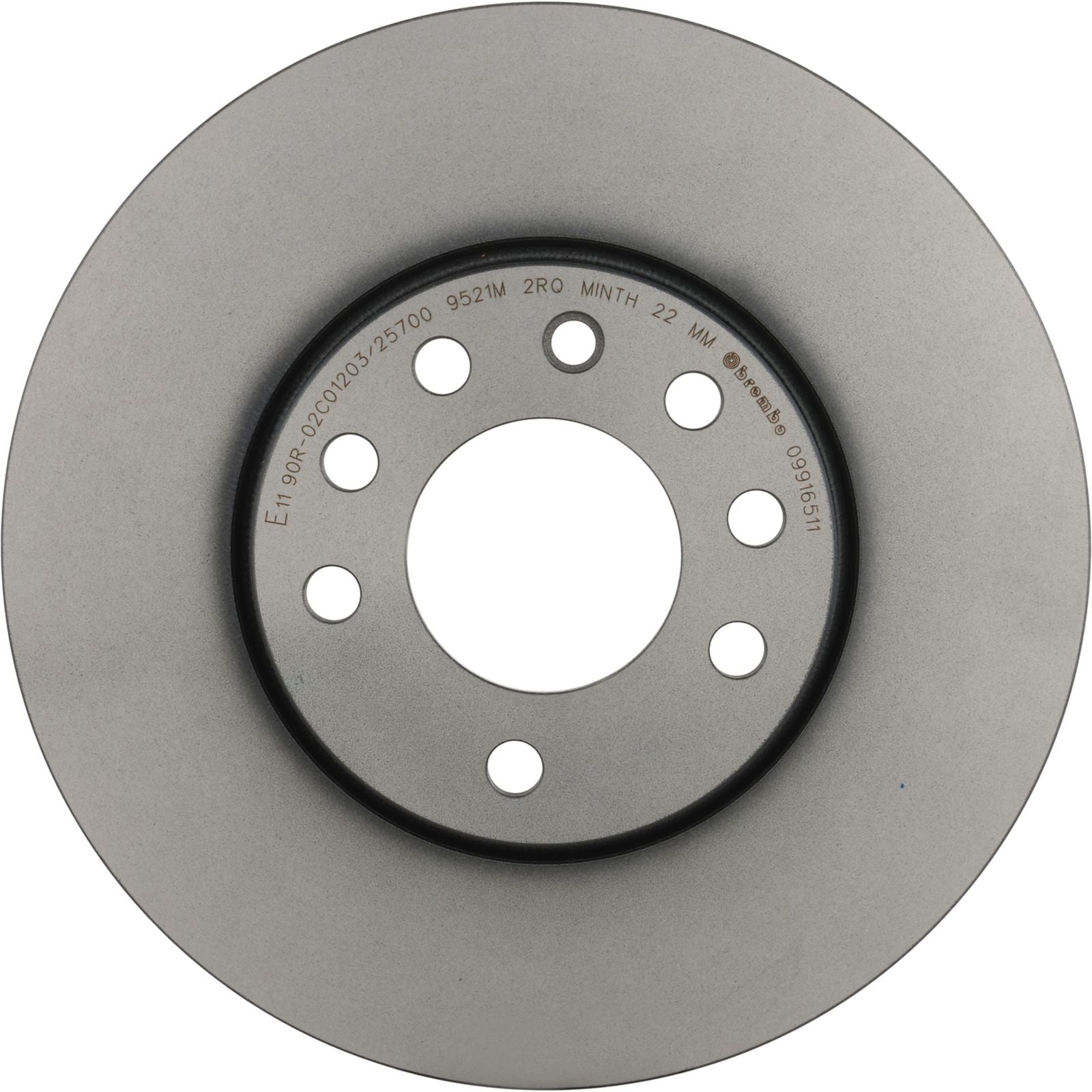 PRIME UV Coated Front Disc Brake Rotor - 09.9165.11_01