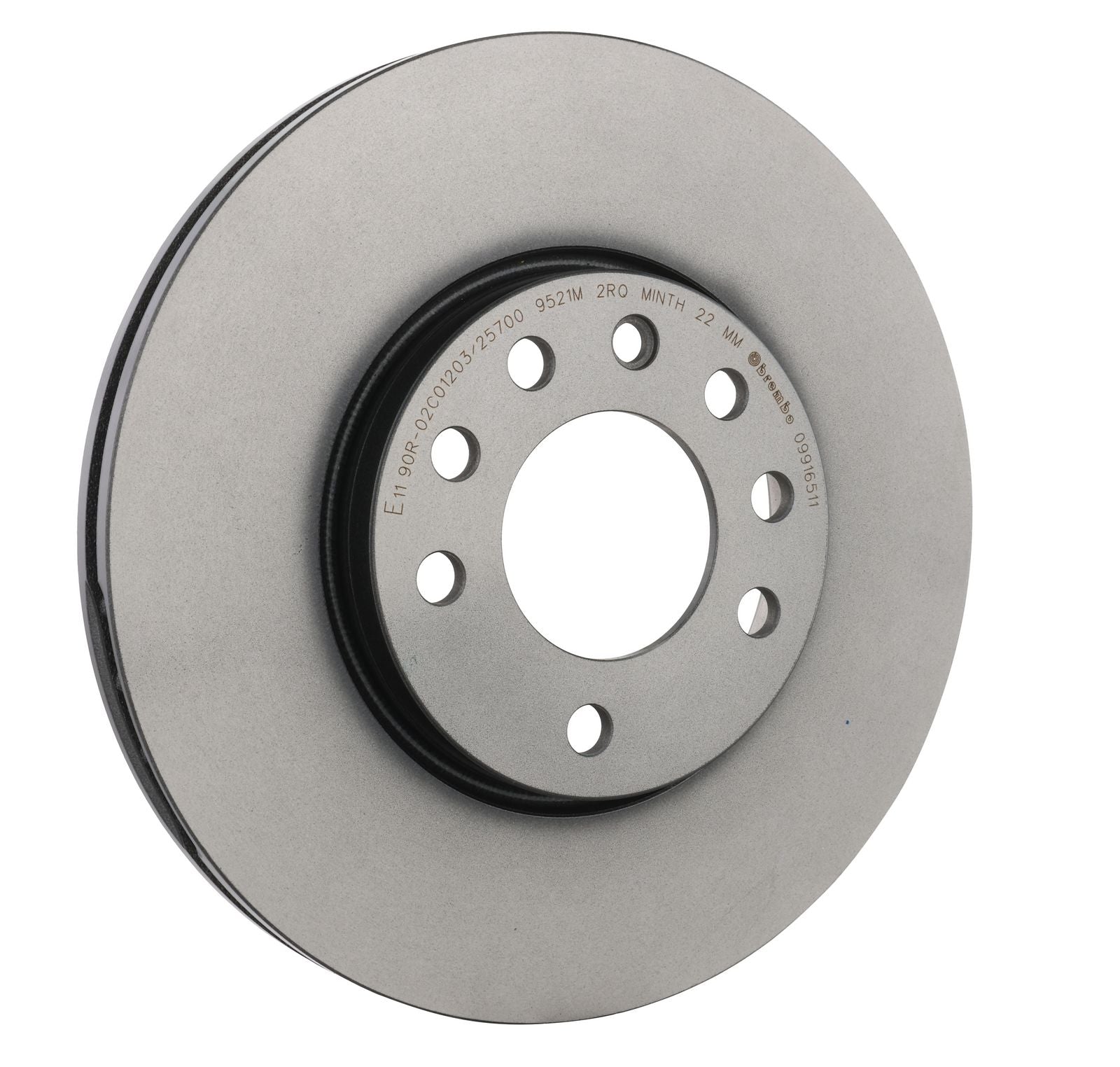 PRIME UV Coated Front Disc Brake Rotor - 09.9165.11_28
