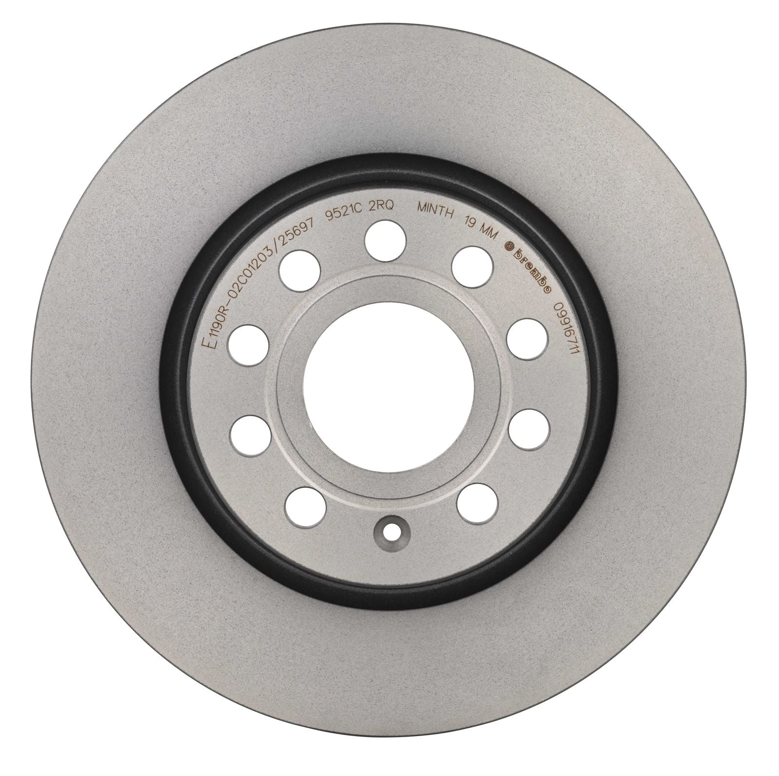 PRIME UV Coated Front Disc Brake Rotor - 09.9167.11_07