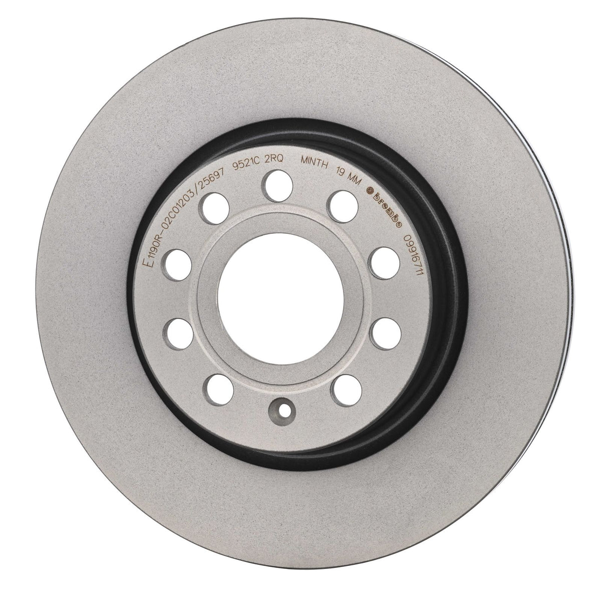 PRIME UV Coated Front Disc Brake Rotor - 09.9167.11_08