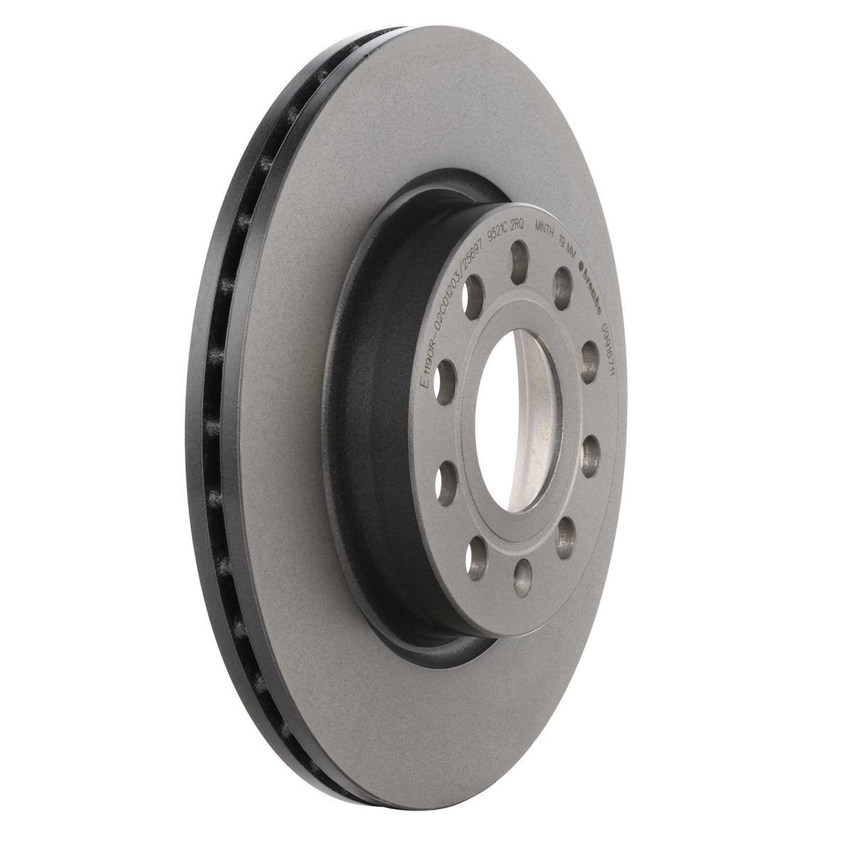 PRIME UV Coated Front Disc Brake Rotor - 09.9167.11_27