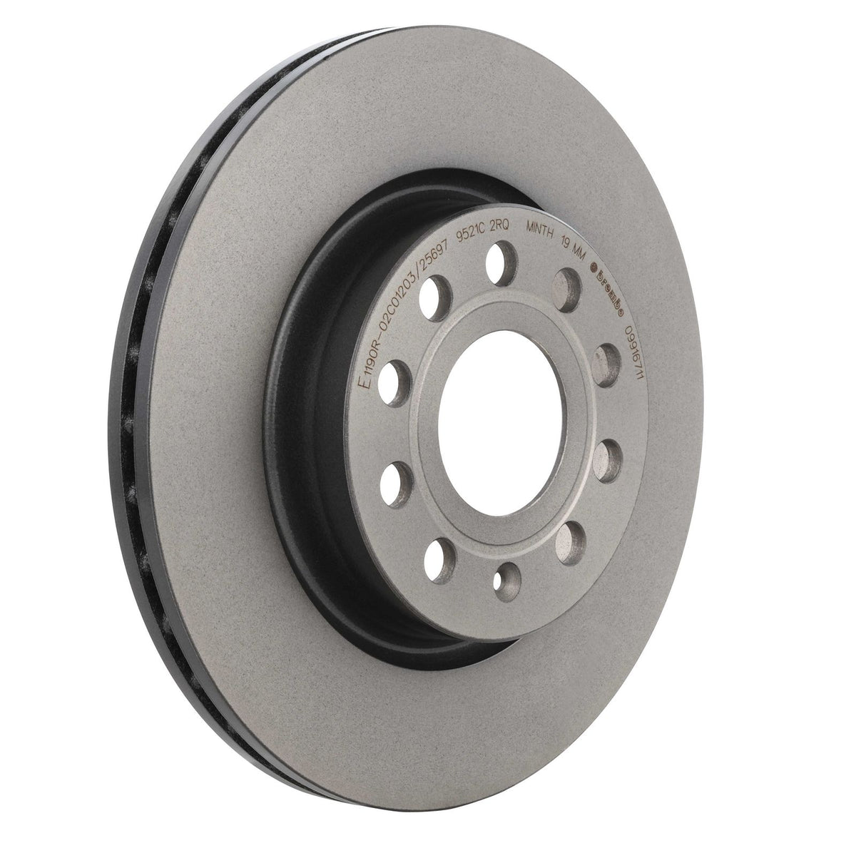 PRIME UV Coated Front Disc Brake Rotor - 09.9167.11_28