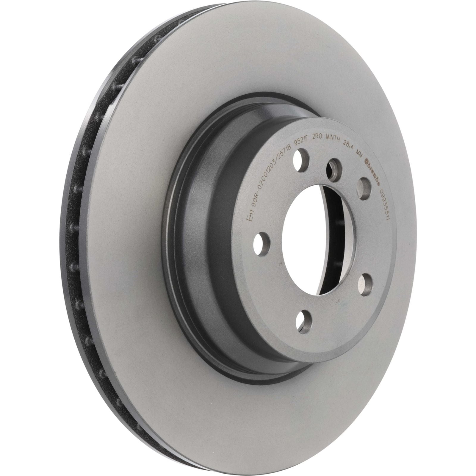 PRIME UV Coated Front Disc Brake Rotor - 09.9355.11_03