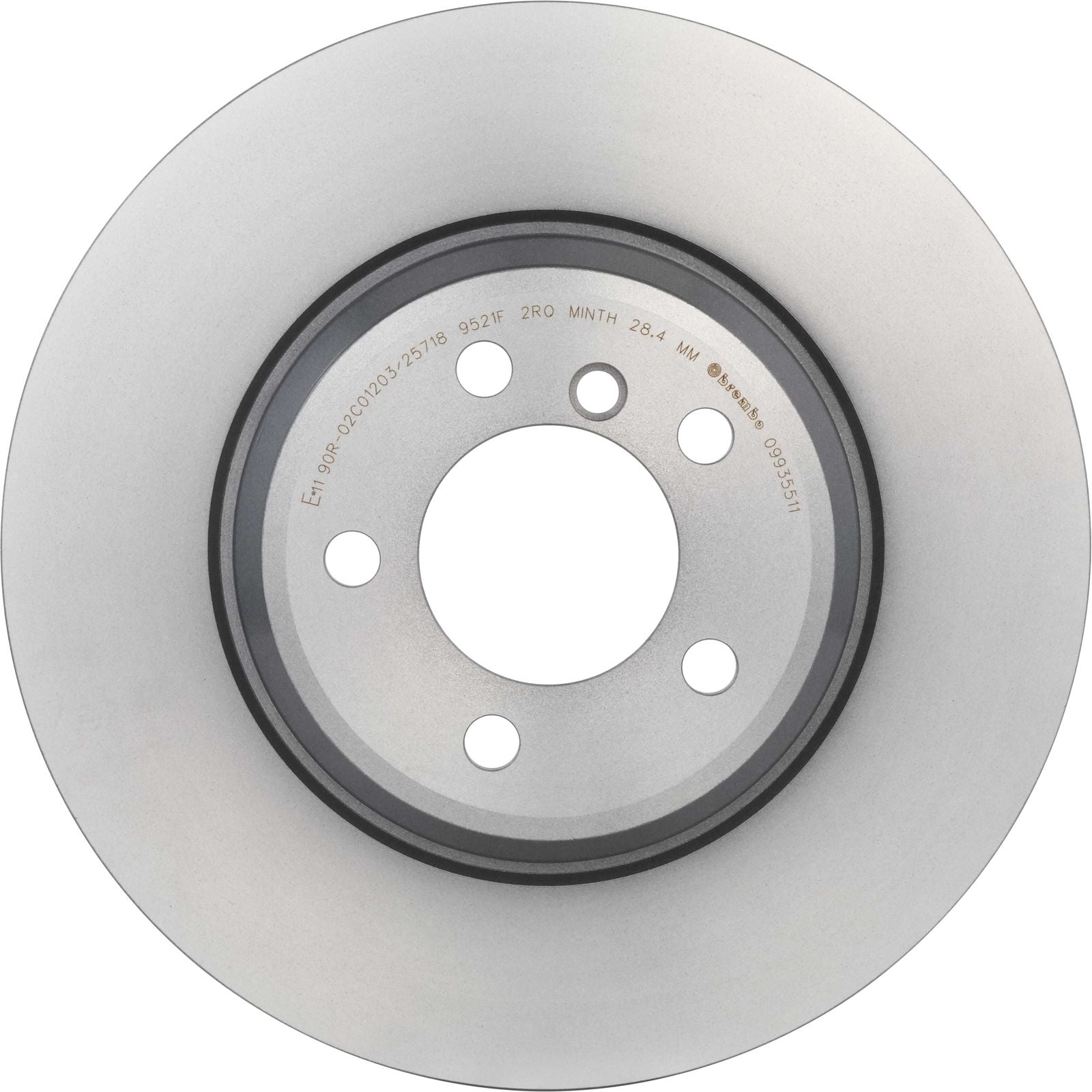 PRIME UV Coated Front Disc Brake Rotor - 09.9355.11_03