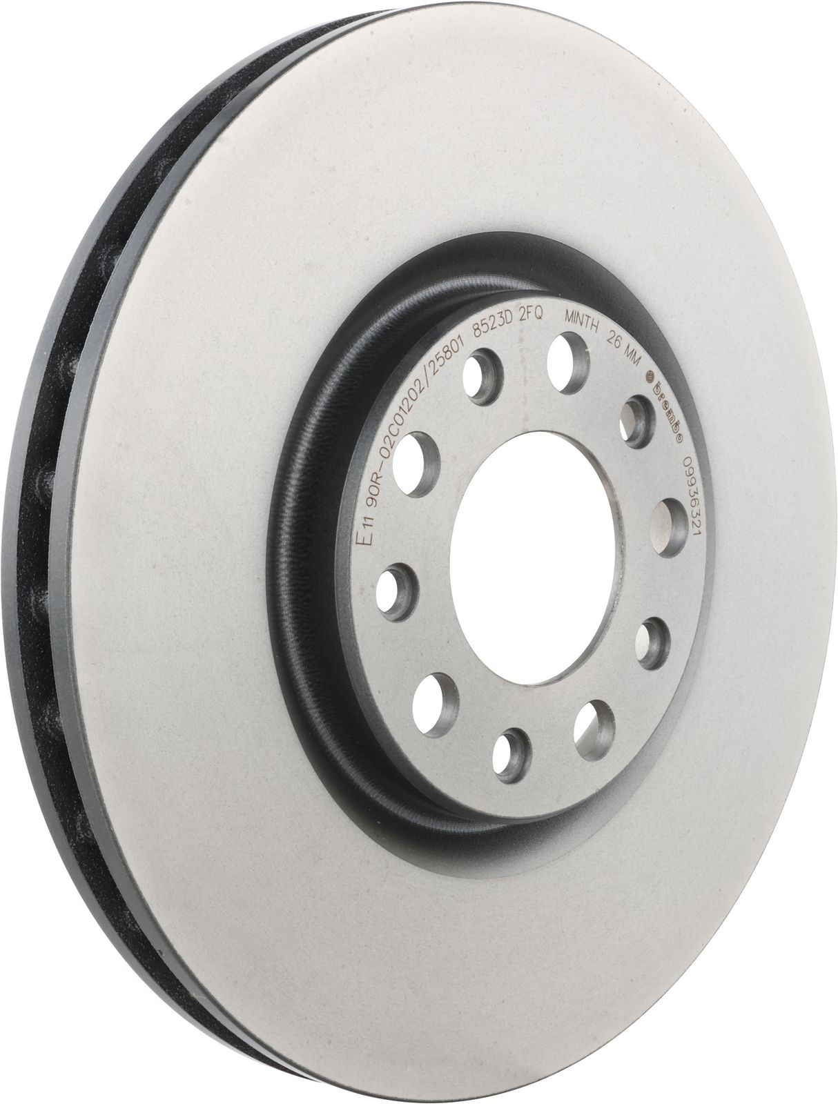 PRIME UV Coated Front Disc Brake Rotor - 09.9363.21_01