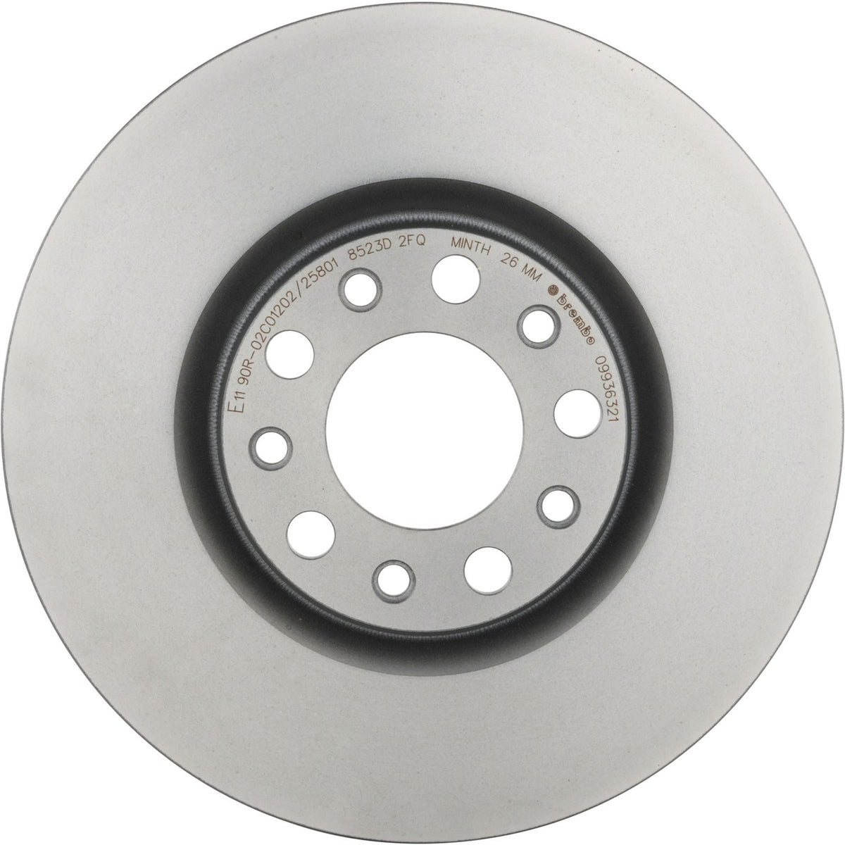 PRIME UV Coated Front Disc Brake Rotor - 09.9363.21_03