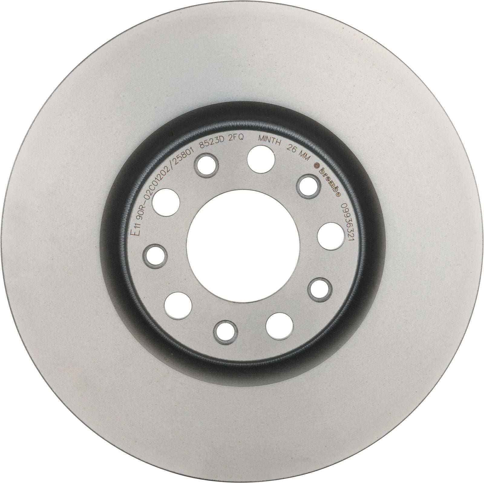 PRIME UV Coated Front Disc Brake Rotor - 09.9363.21_03