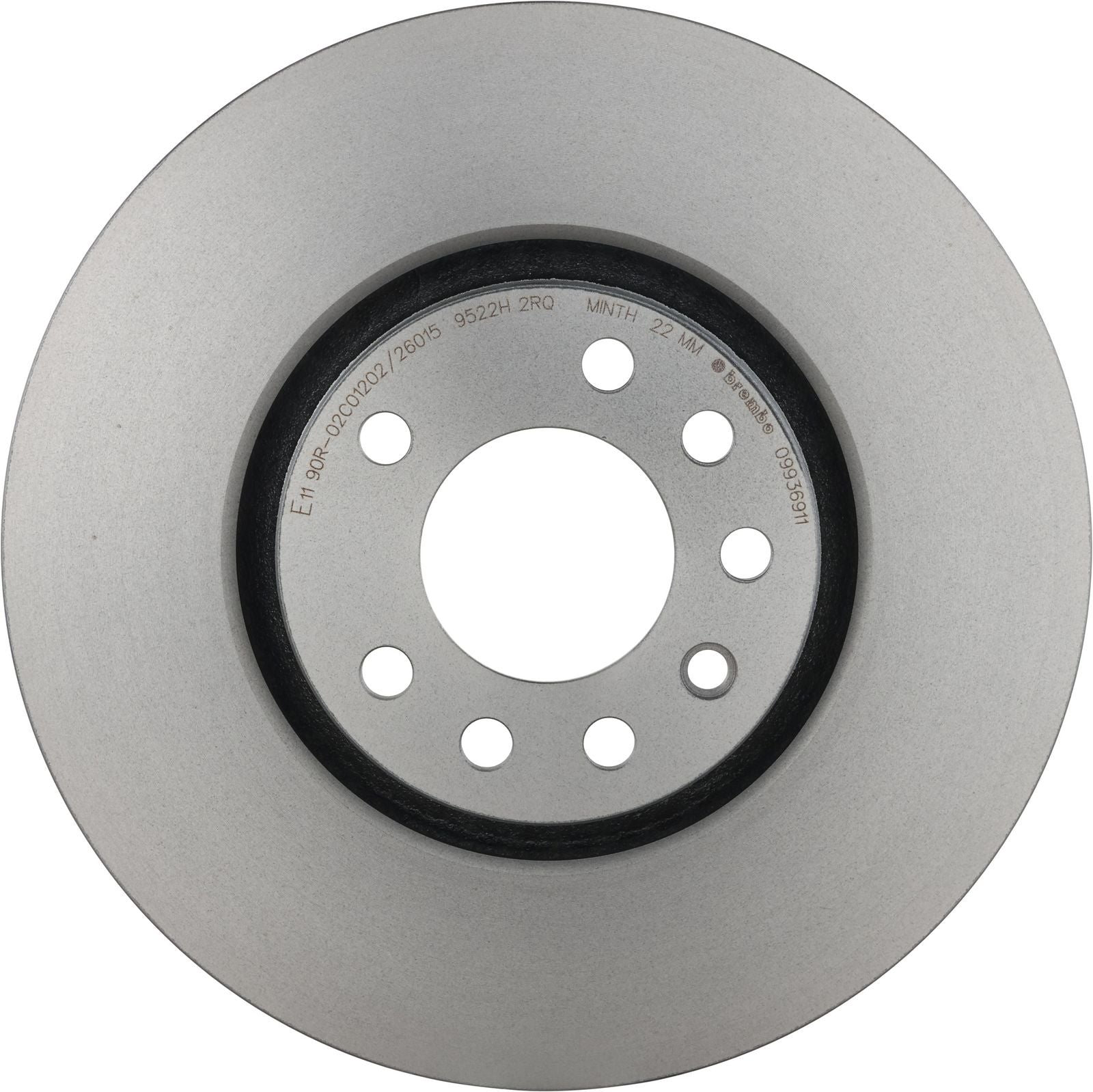 PRIME UV Coated Front Disc Brake Rotor - 09.9369.11_03