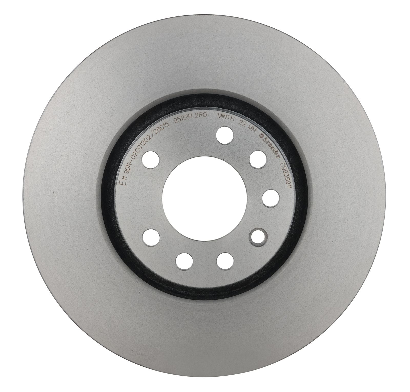 PRIME UV Coated Front Disc Brake Rotor - 09.9369.11_07