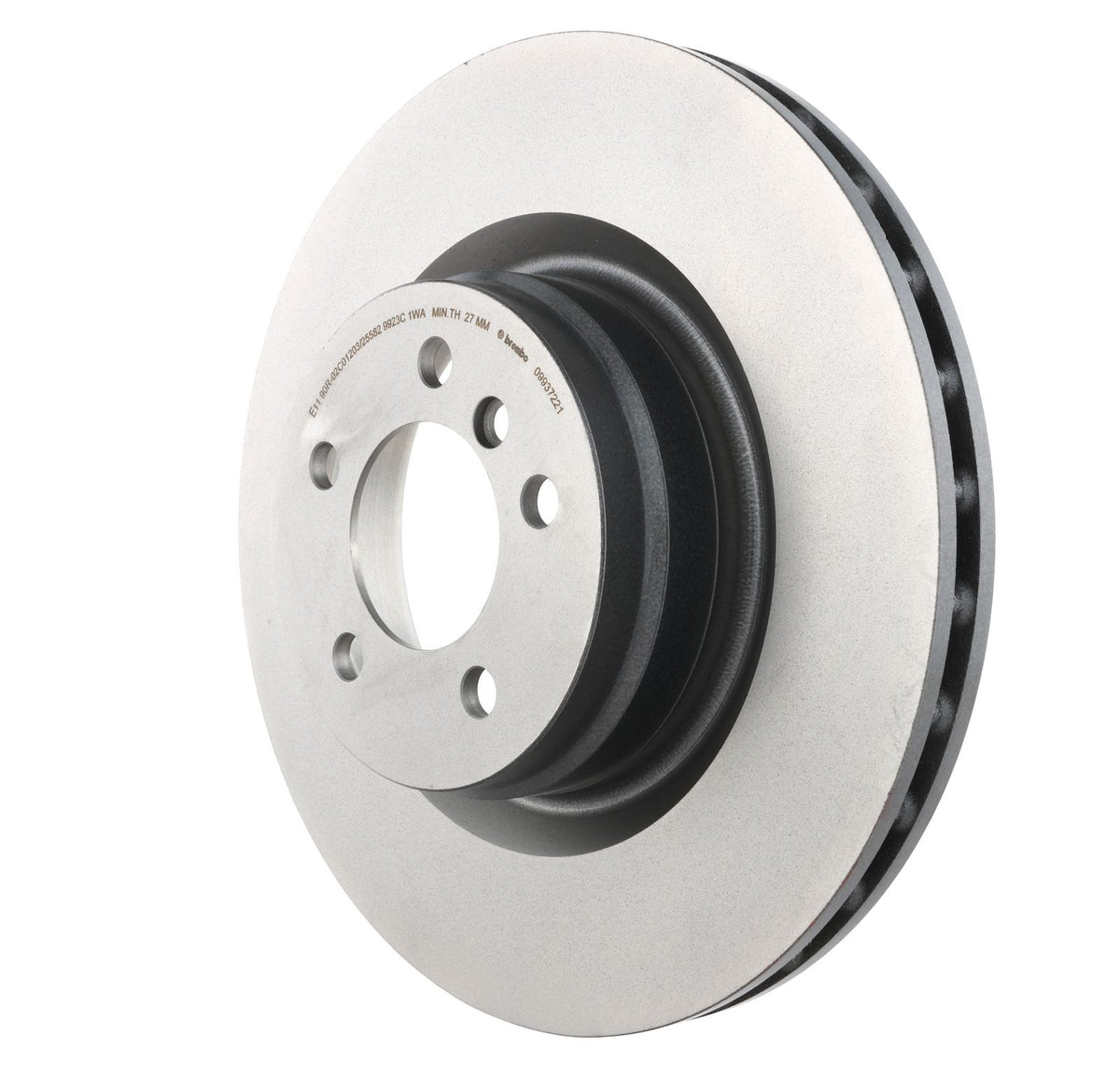PRIME UV Coated Front Disc Brake Rotor - 09.9372.21_09