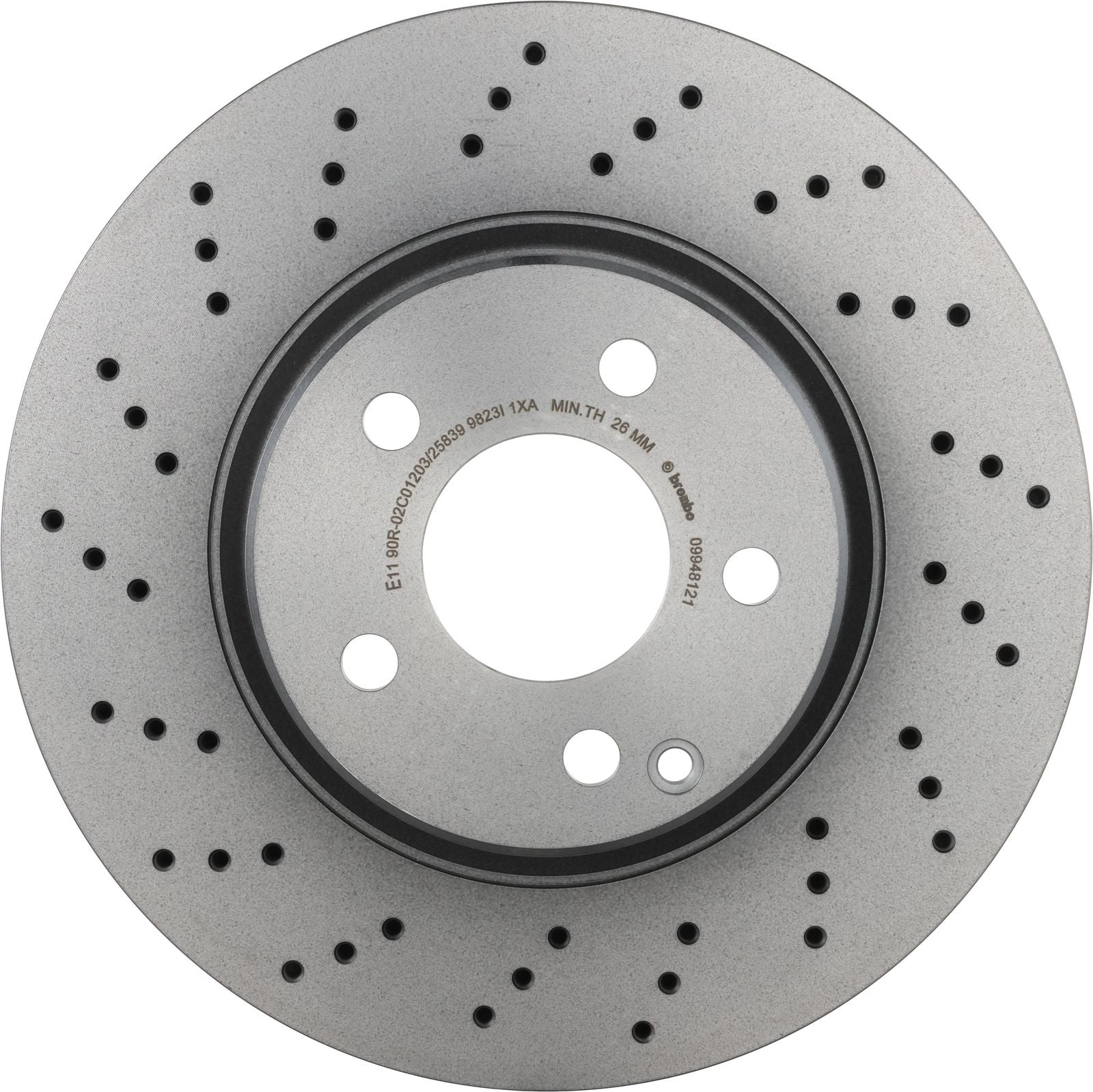PRIME UV Coated Front Disc Brake Rotor - 09.9481.21_03
