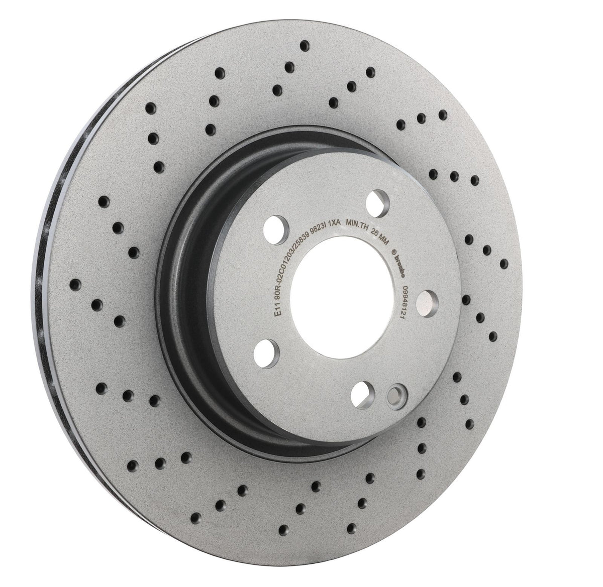 PRIME UV Coated Front Disc Brake Rotor - 09.9481.21_29