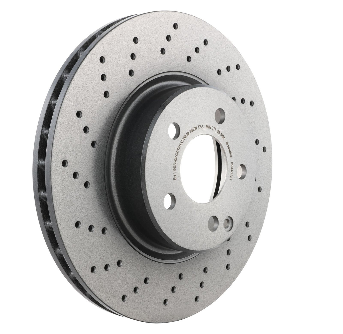 PRIME UV Coated Front Disc Brake Rotor - 09.9481.21_28