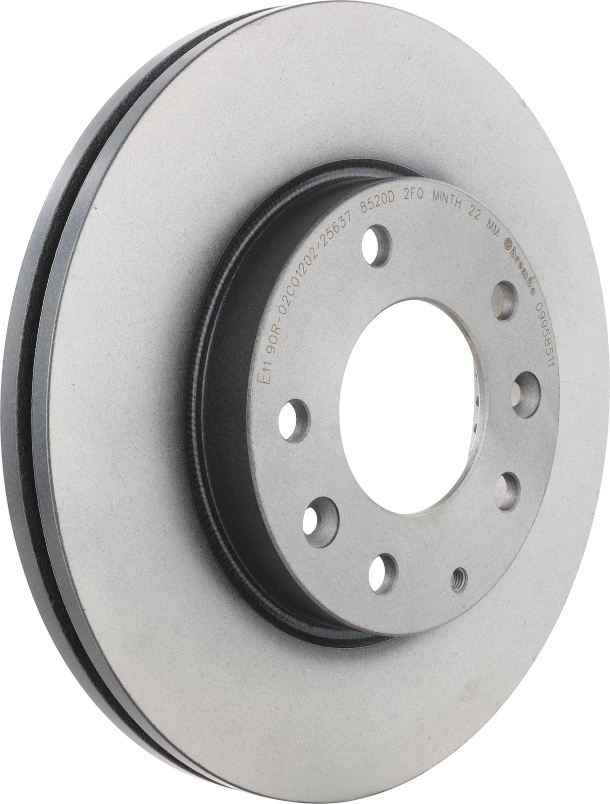 PRIME UV Coated Front Disc Brake Rotor - 09.9585.11_01