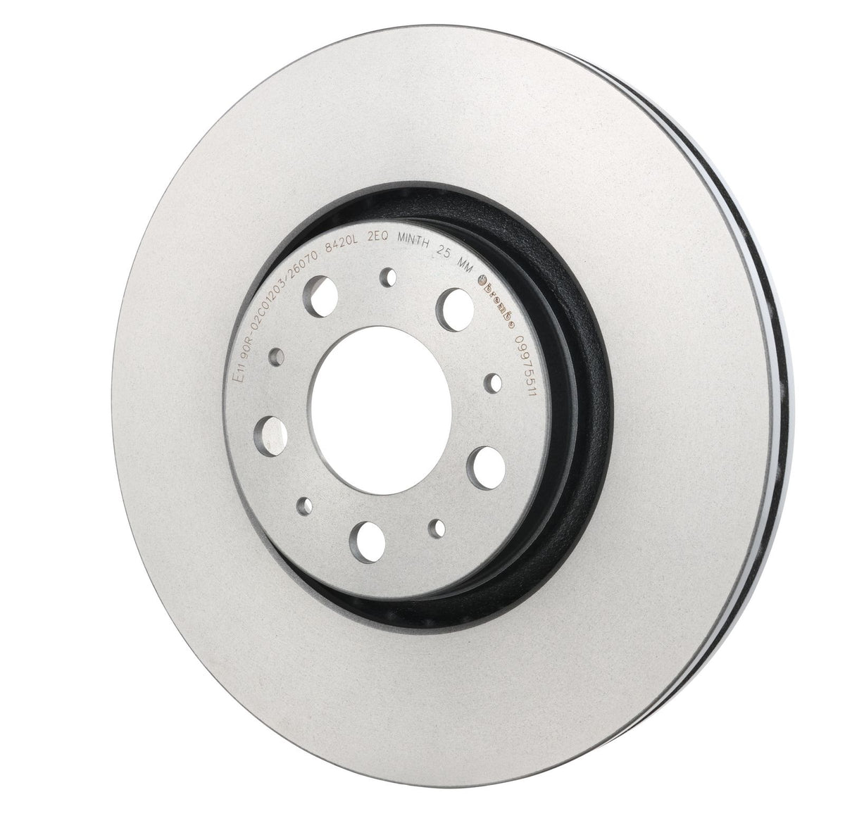 PRIME UV Coated Front Disc Brake Rotor - 09.9755.11_08