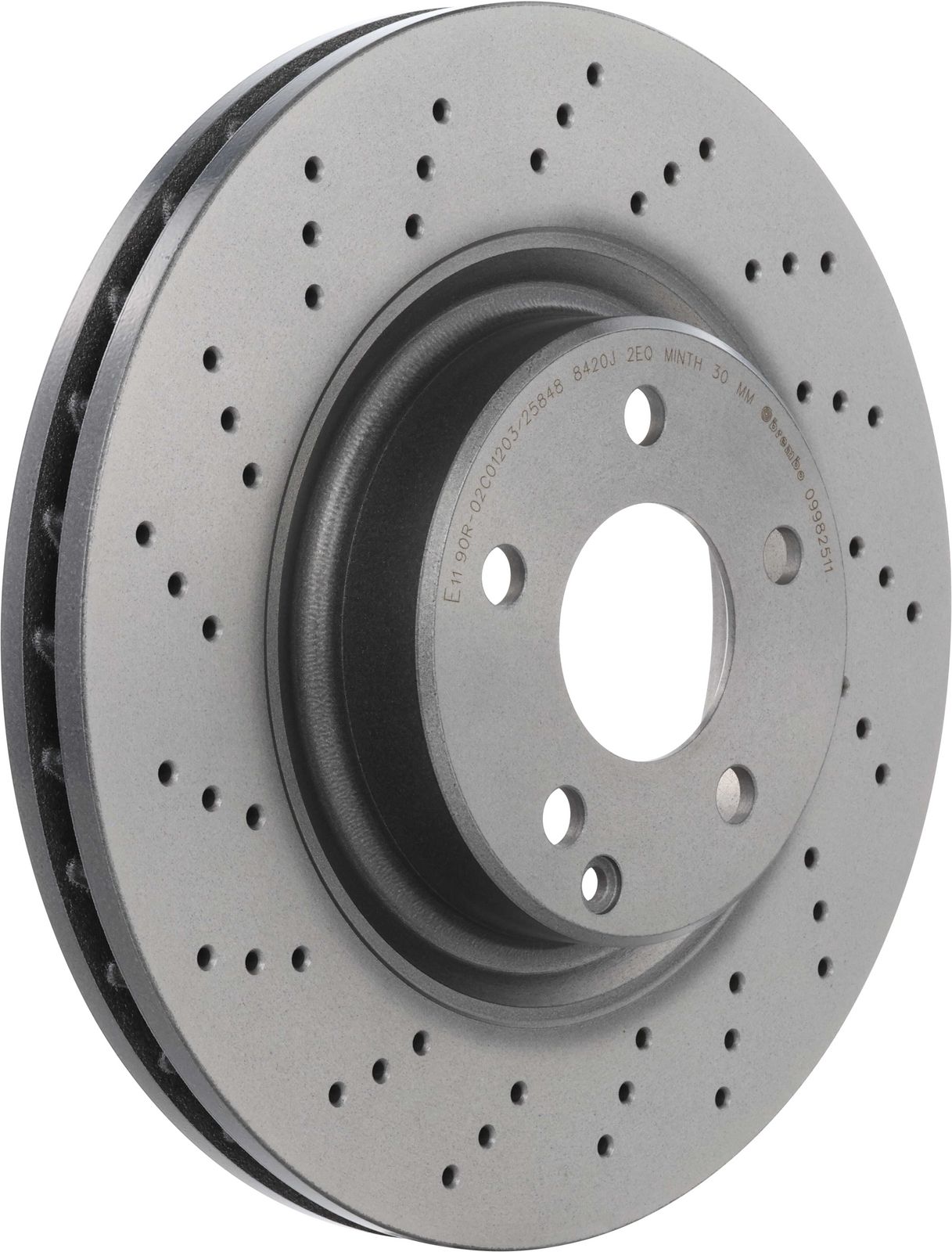PRIME UV Coated Front Disc Brake Rotor - 09.9825.11_01