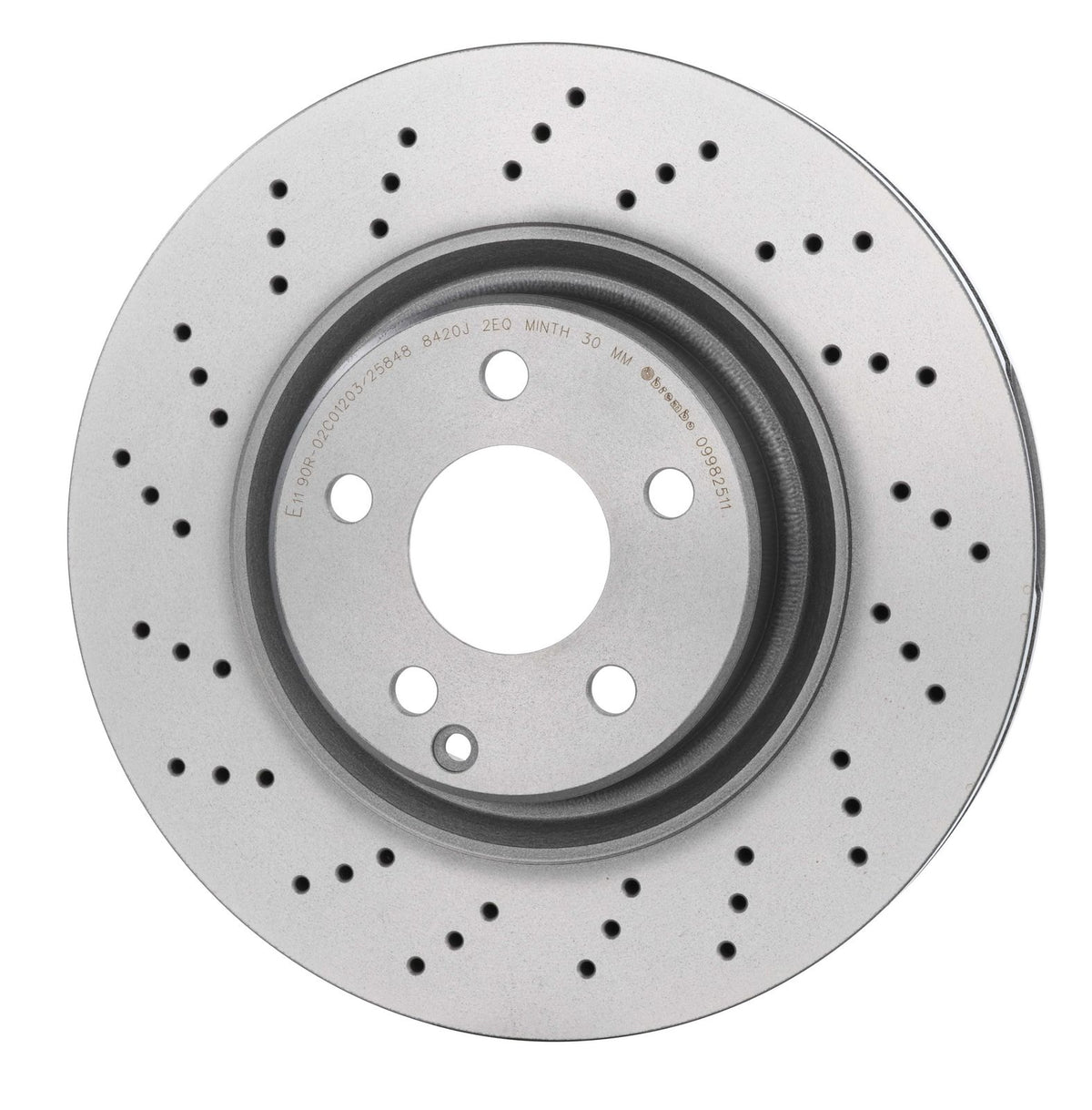 PRIME UV Coated Front Disc Brake Rotor - 09.9825.11_08
