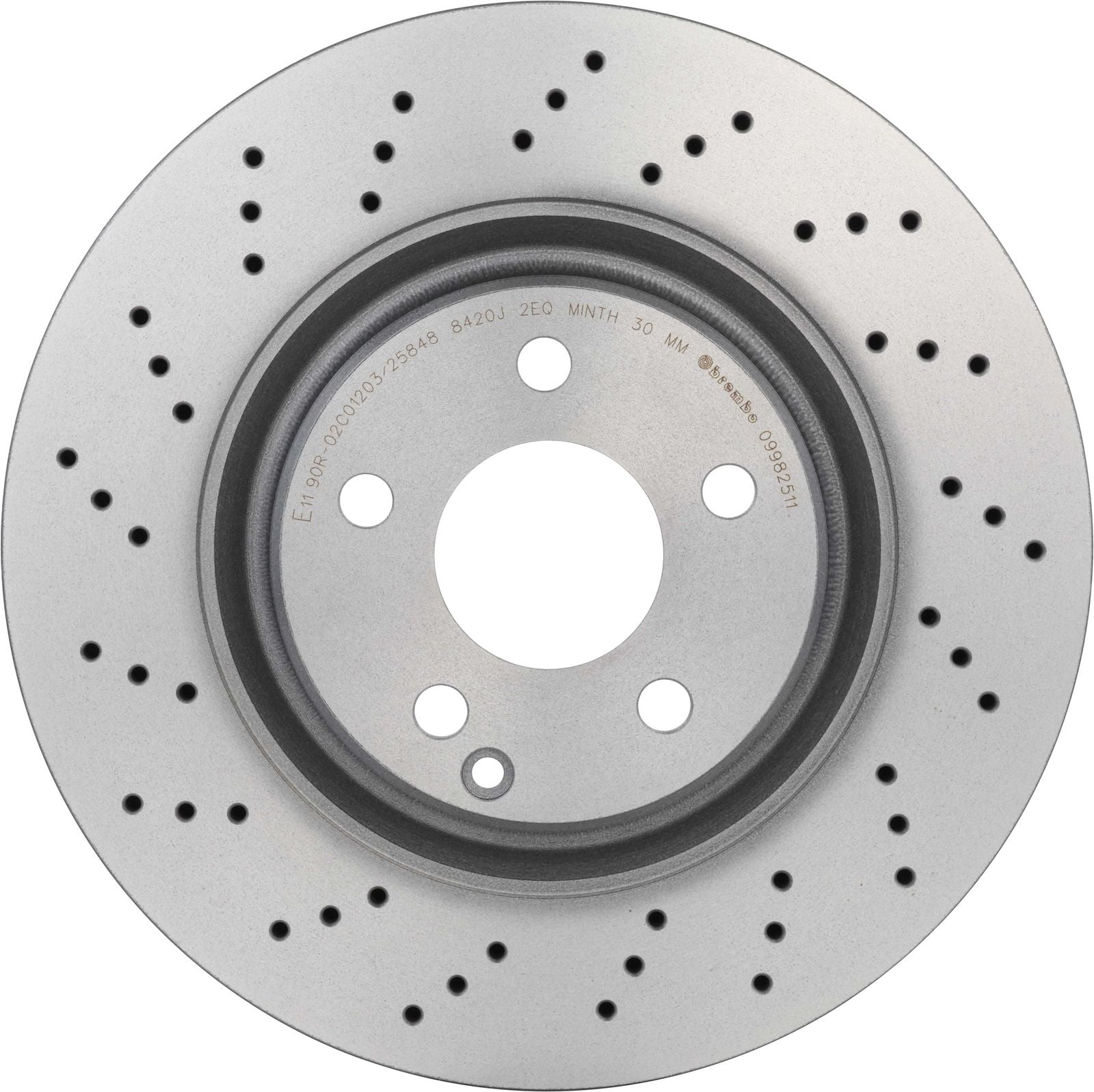 PRIME UV Coated Front Disc Brake Rotor - 09.9825.11_03