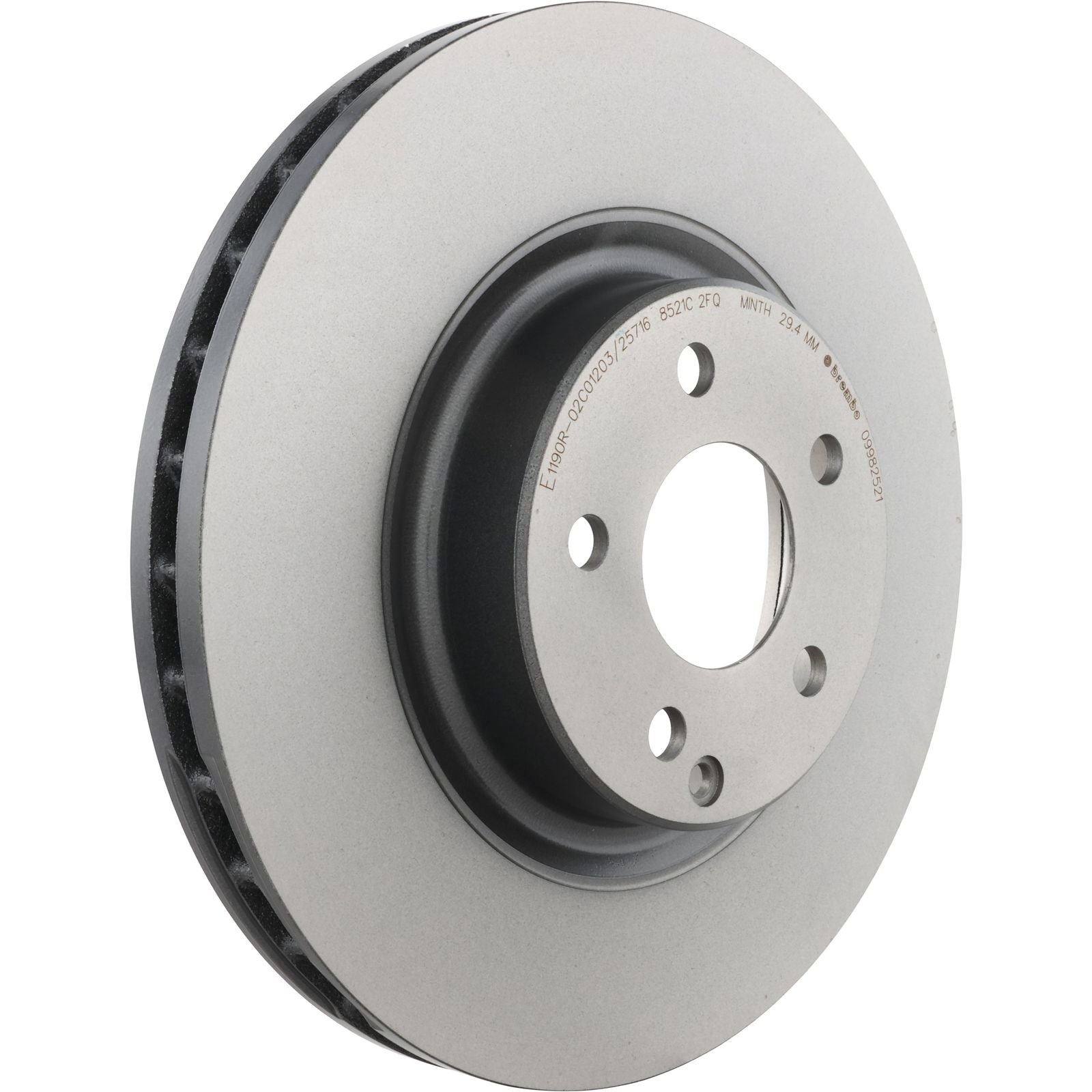 PRIME UV Coated Front Disc Brake Rotor - 09.9825.21_26