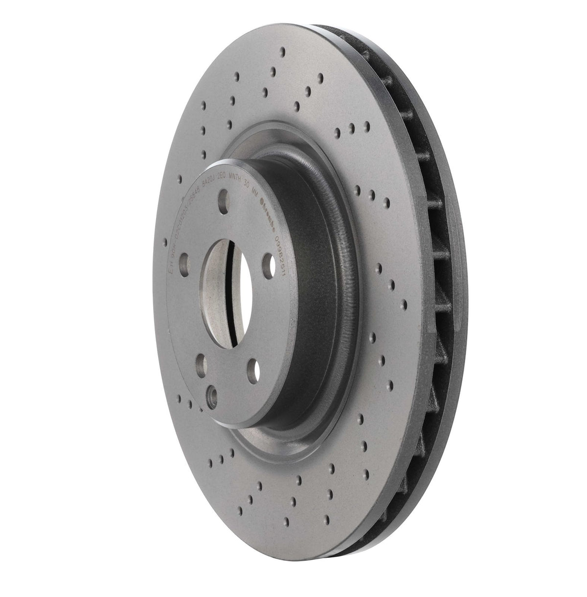 PRIME UV Coated Front Disc Brake Rotor - 09.9825.11_11