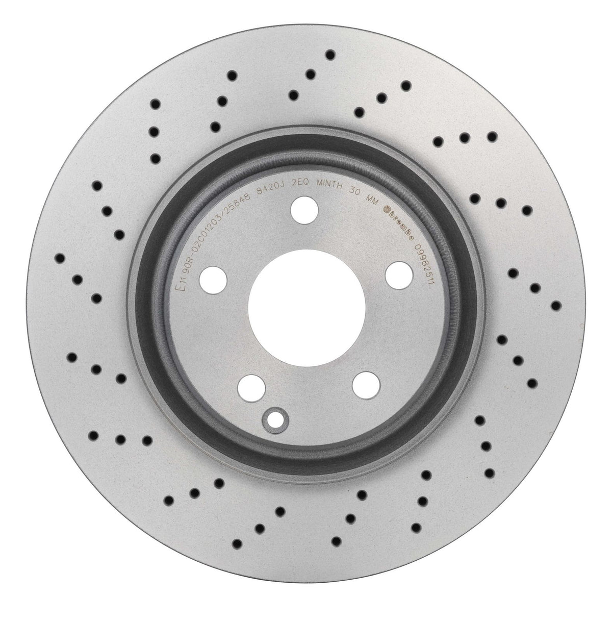 PRIME UV Coated Front Disc Brake Rotor - 09.9825.11_07