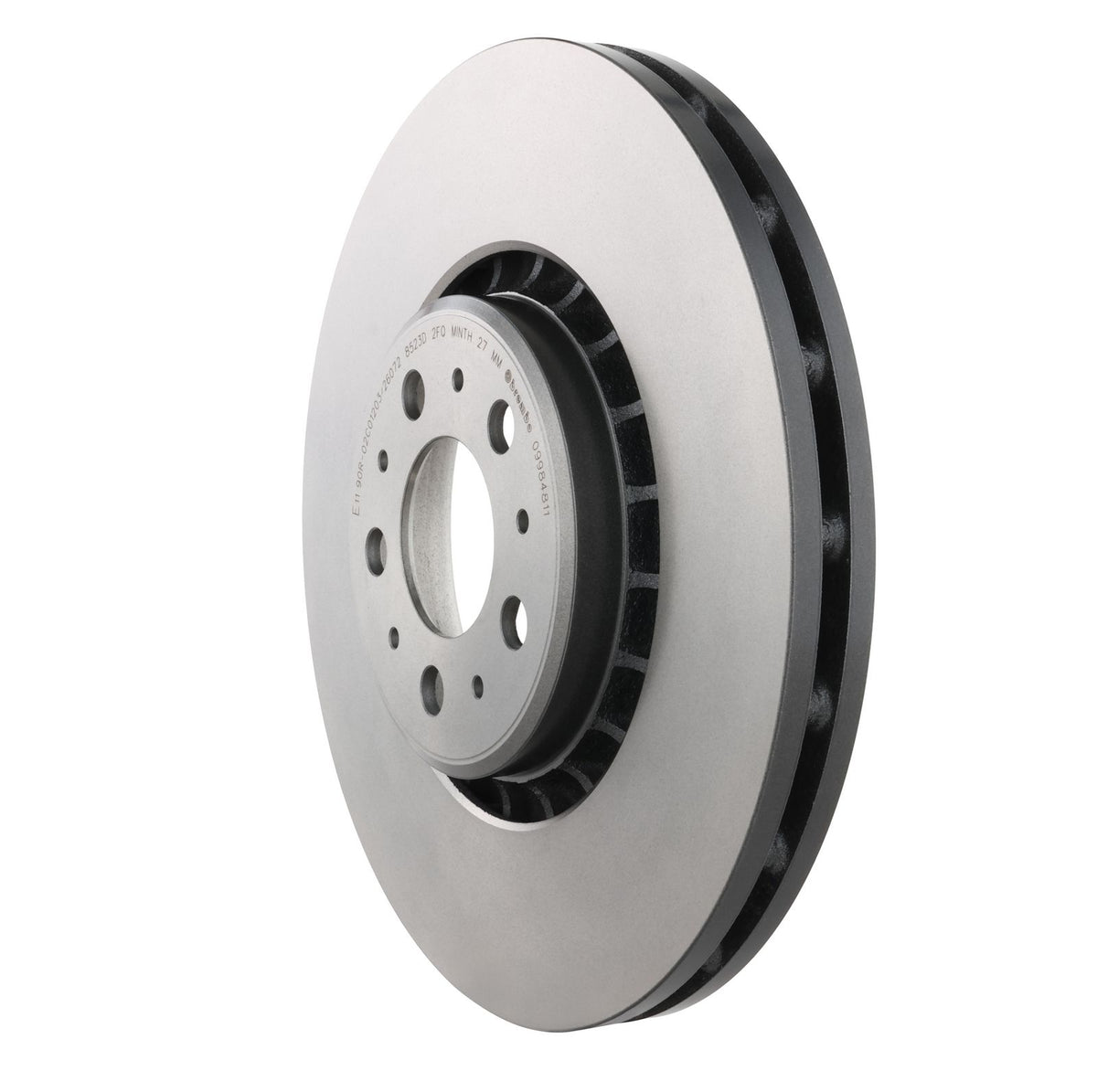 PRIME UV Coated Front Disc Brake Rotor - 09.9848.11_12