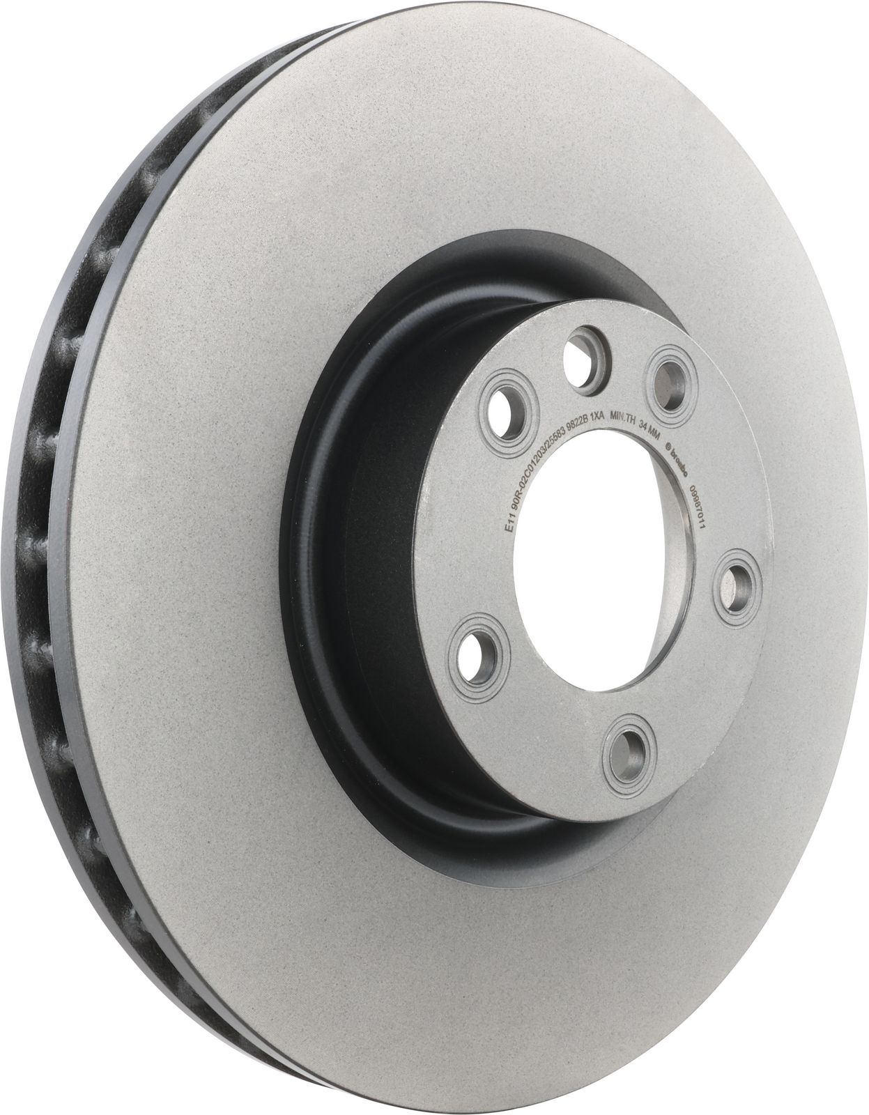PRIME UV Coated Front Disc Brake Rotor - 09.9870.11_01