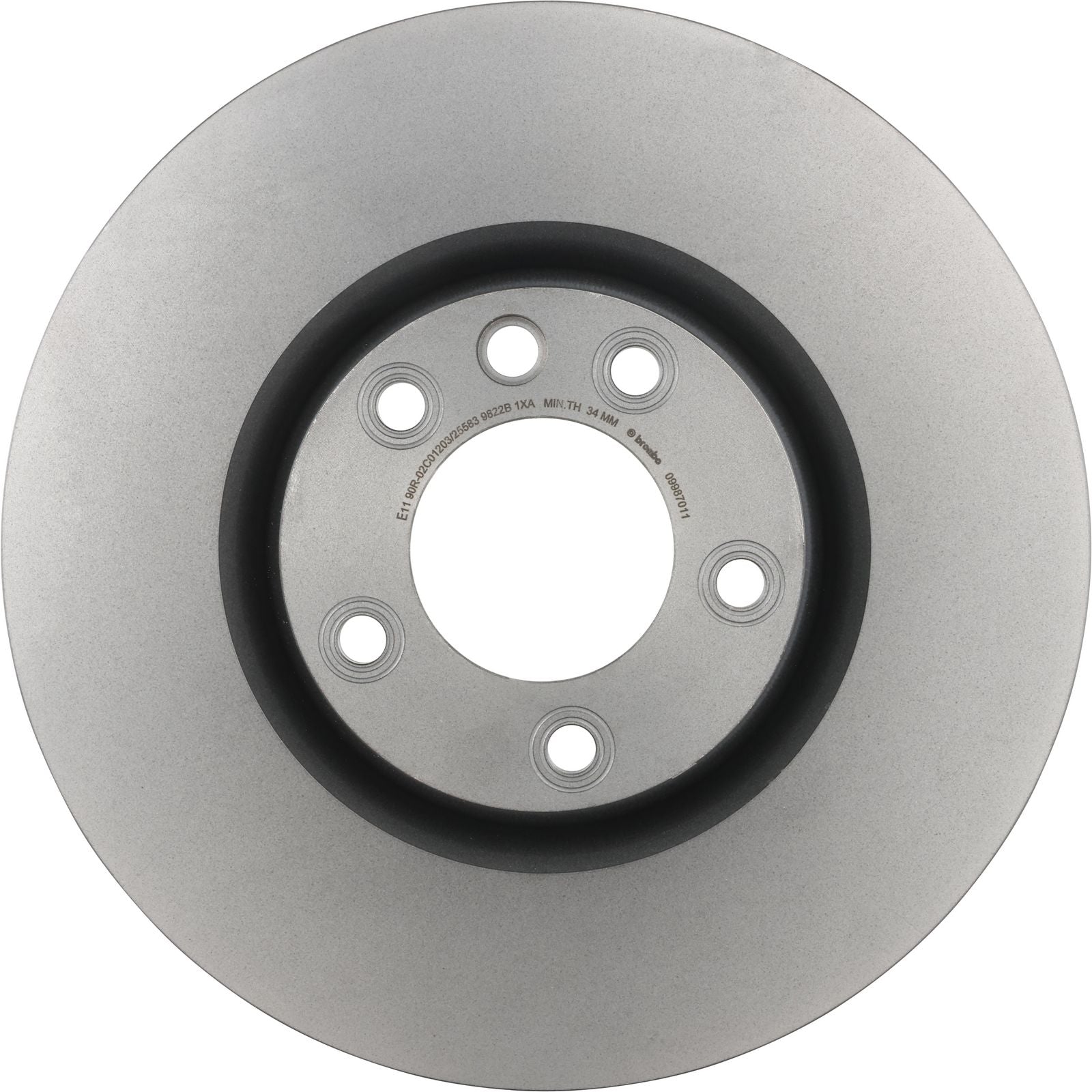 PRIME UV Coated Front Disc Brake Rotor - 09.9870.11_03