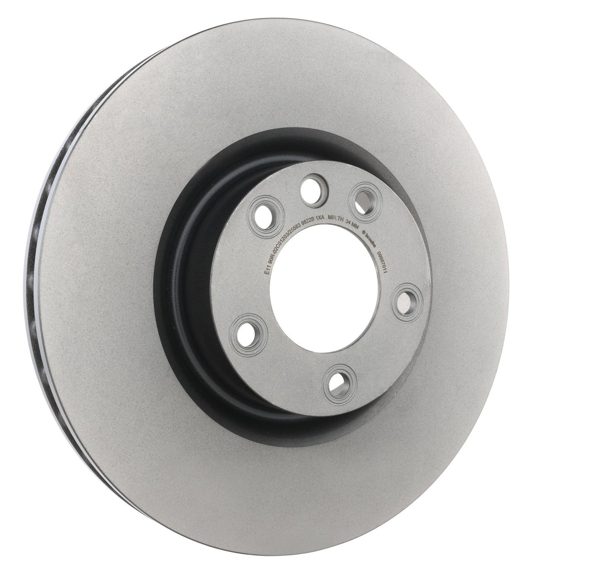 PRIME UV Coated Front Disc Brake Rotor - 09.9870.11_29